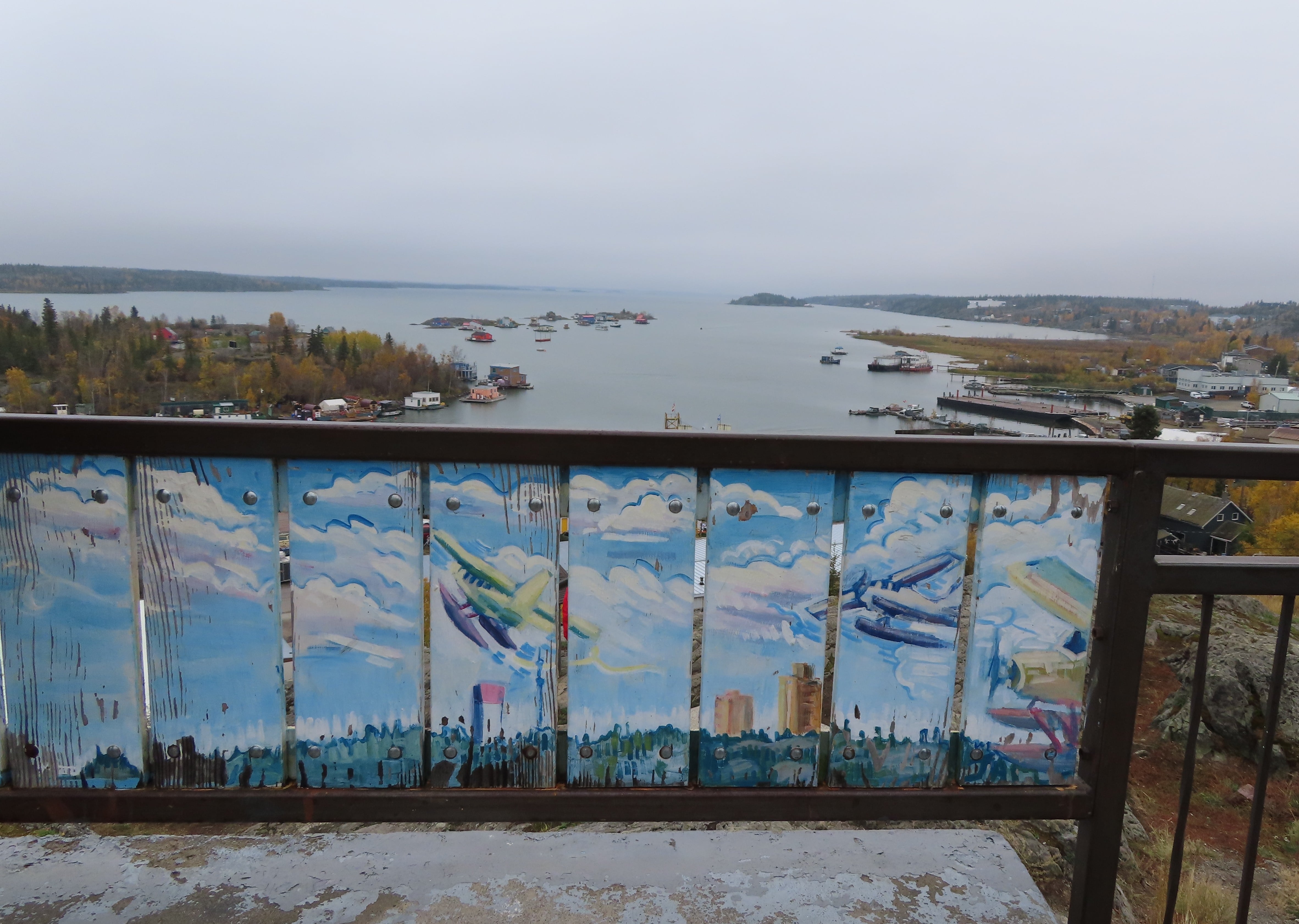 View from Bush Pilots Monument