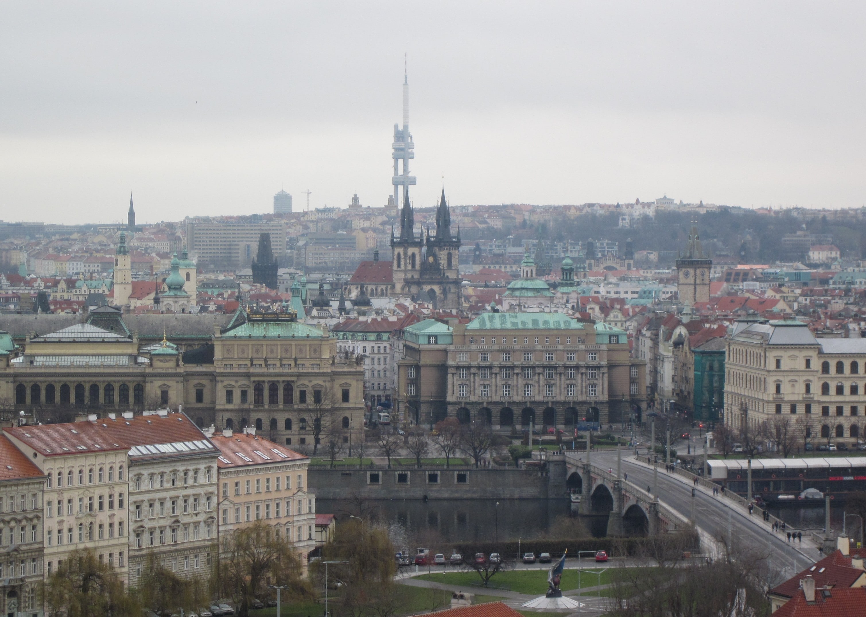 View of Prague from the Castle