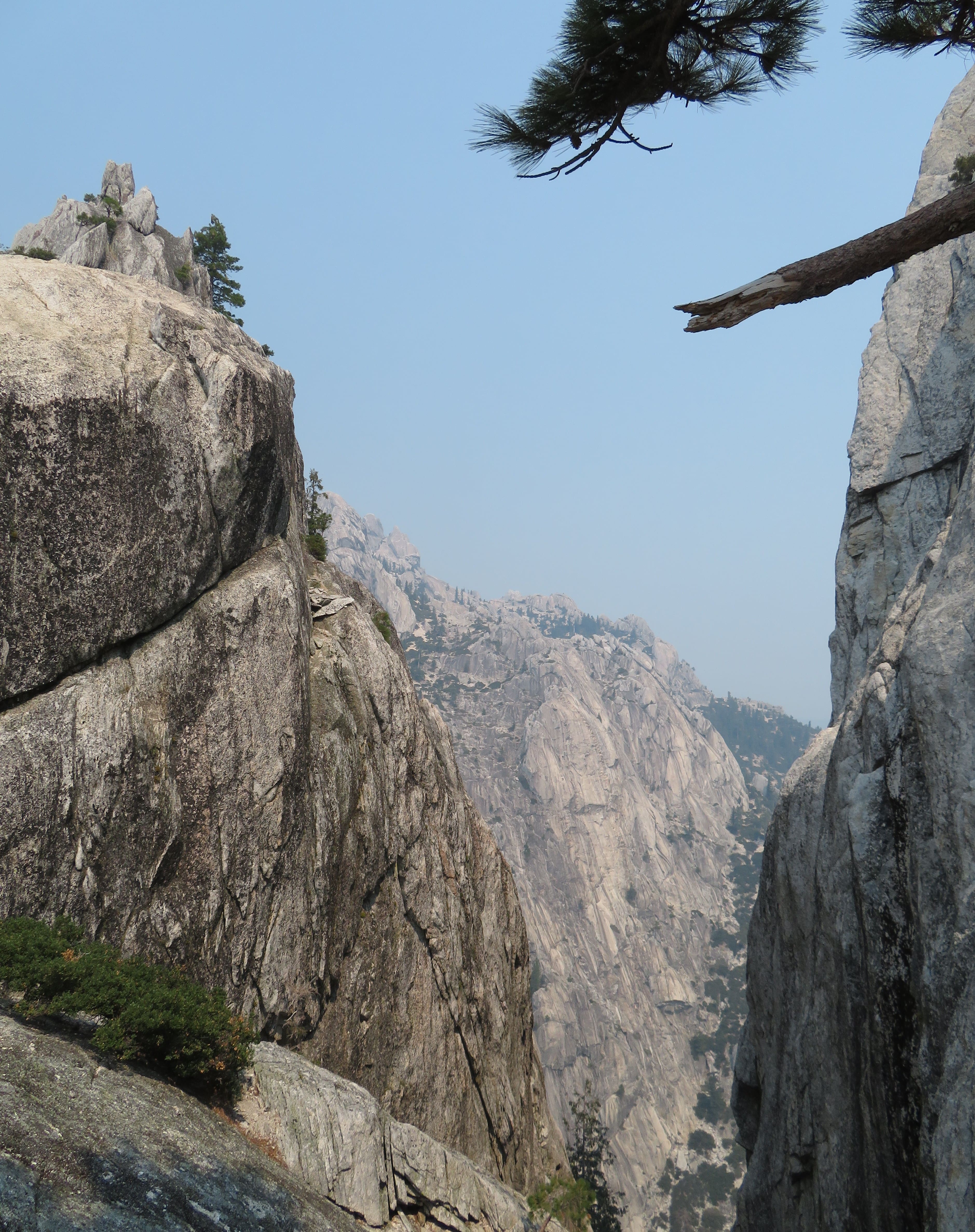 View from the top of Castle Crags