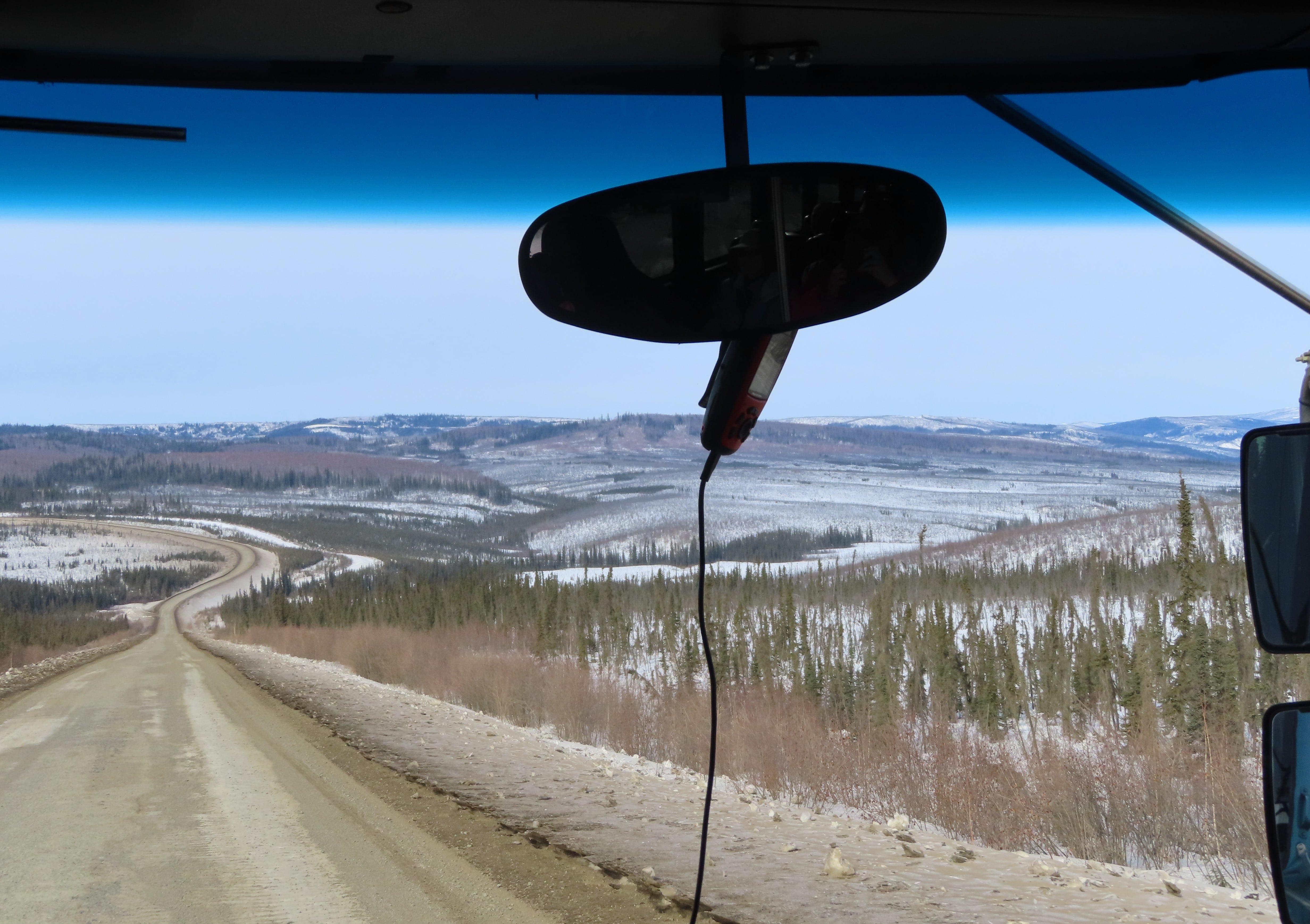Driving on Dalton Highway