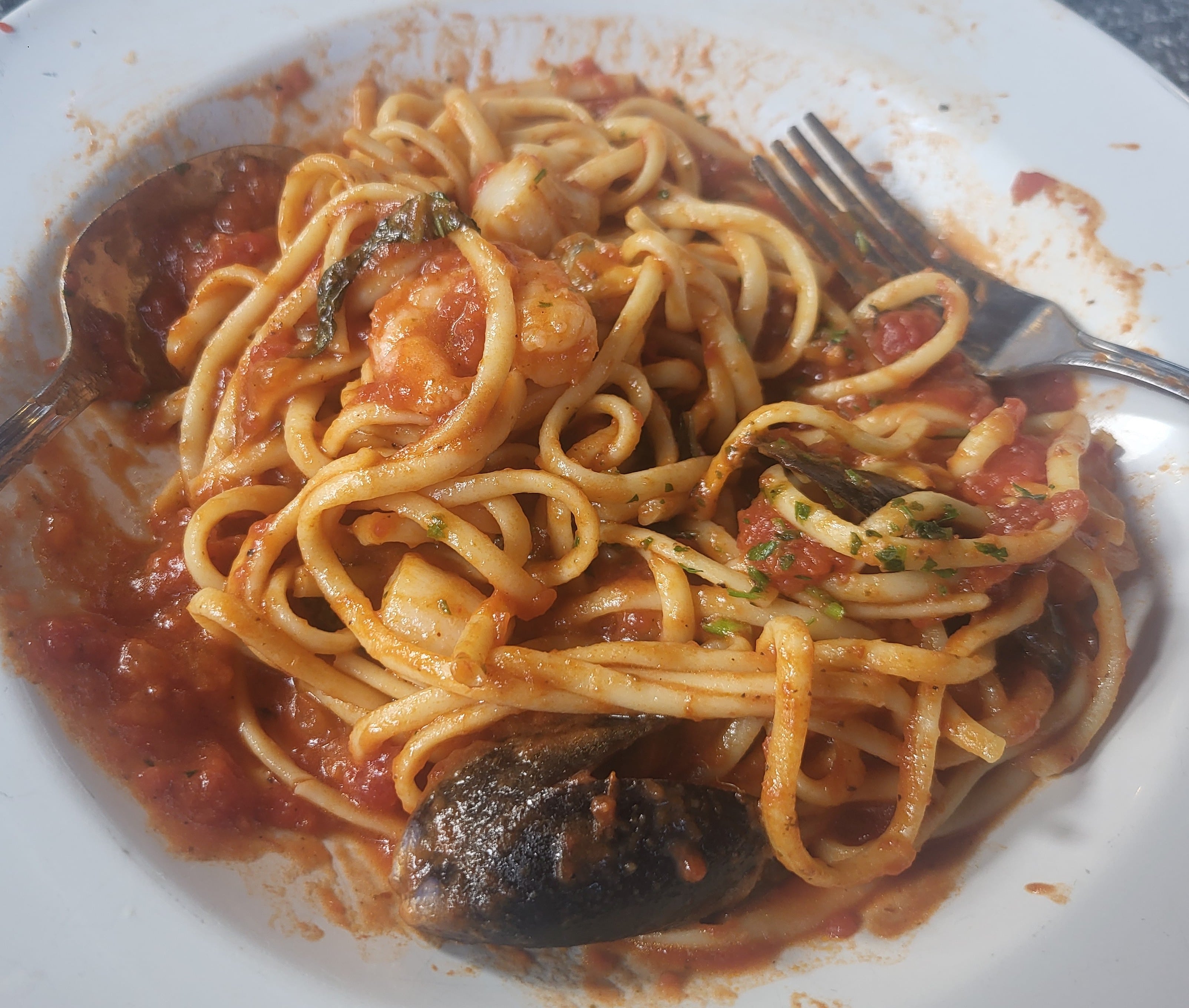 Seafood Spaghetti