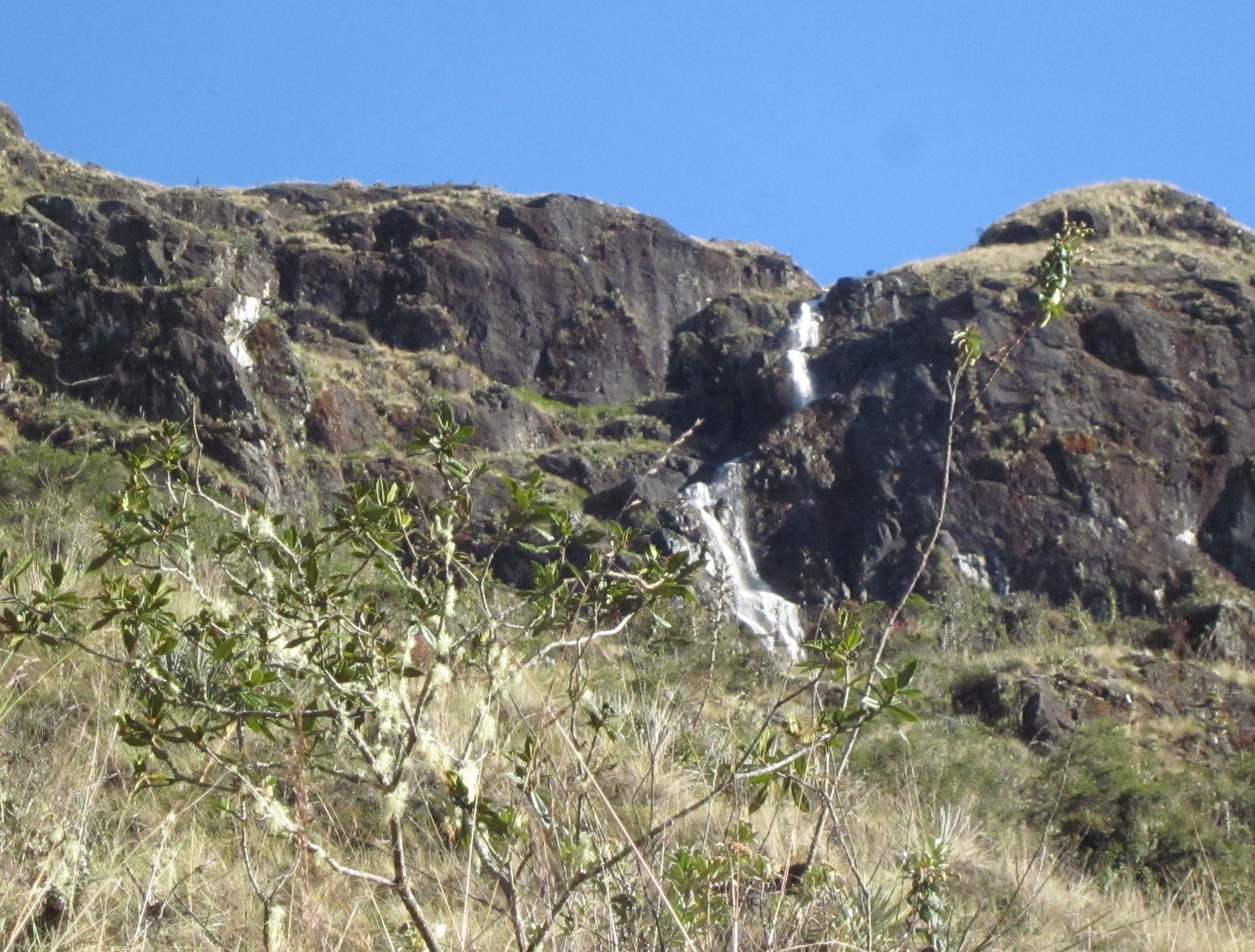 We saw streams on the way.