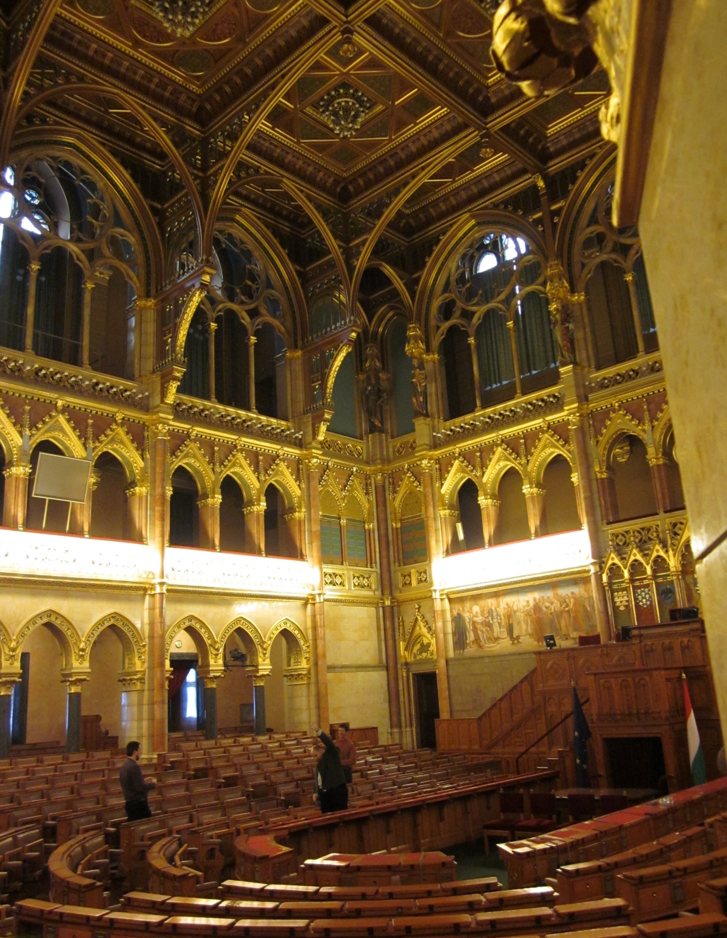 Inside the Parliament