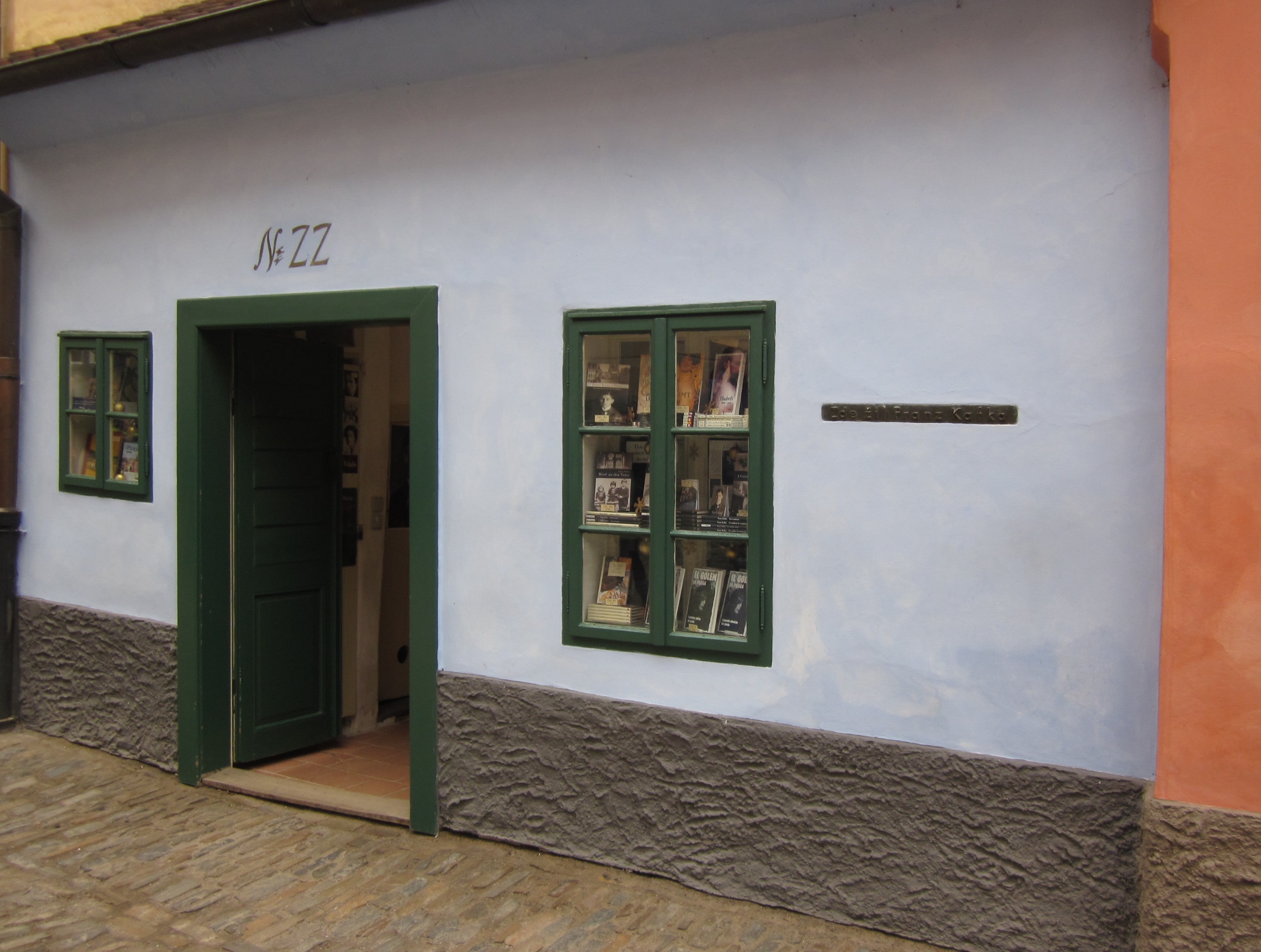 Kafka once lived here.