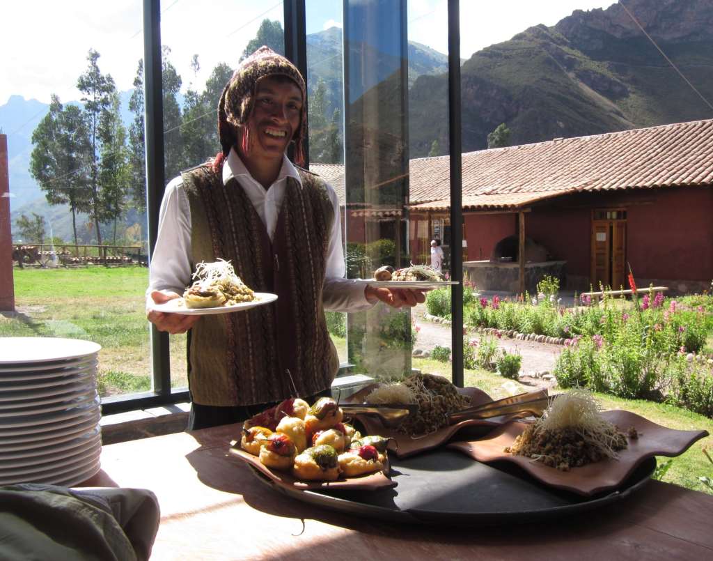 Lunch at Parwa Community Restaurant