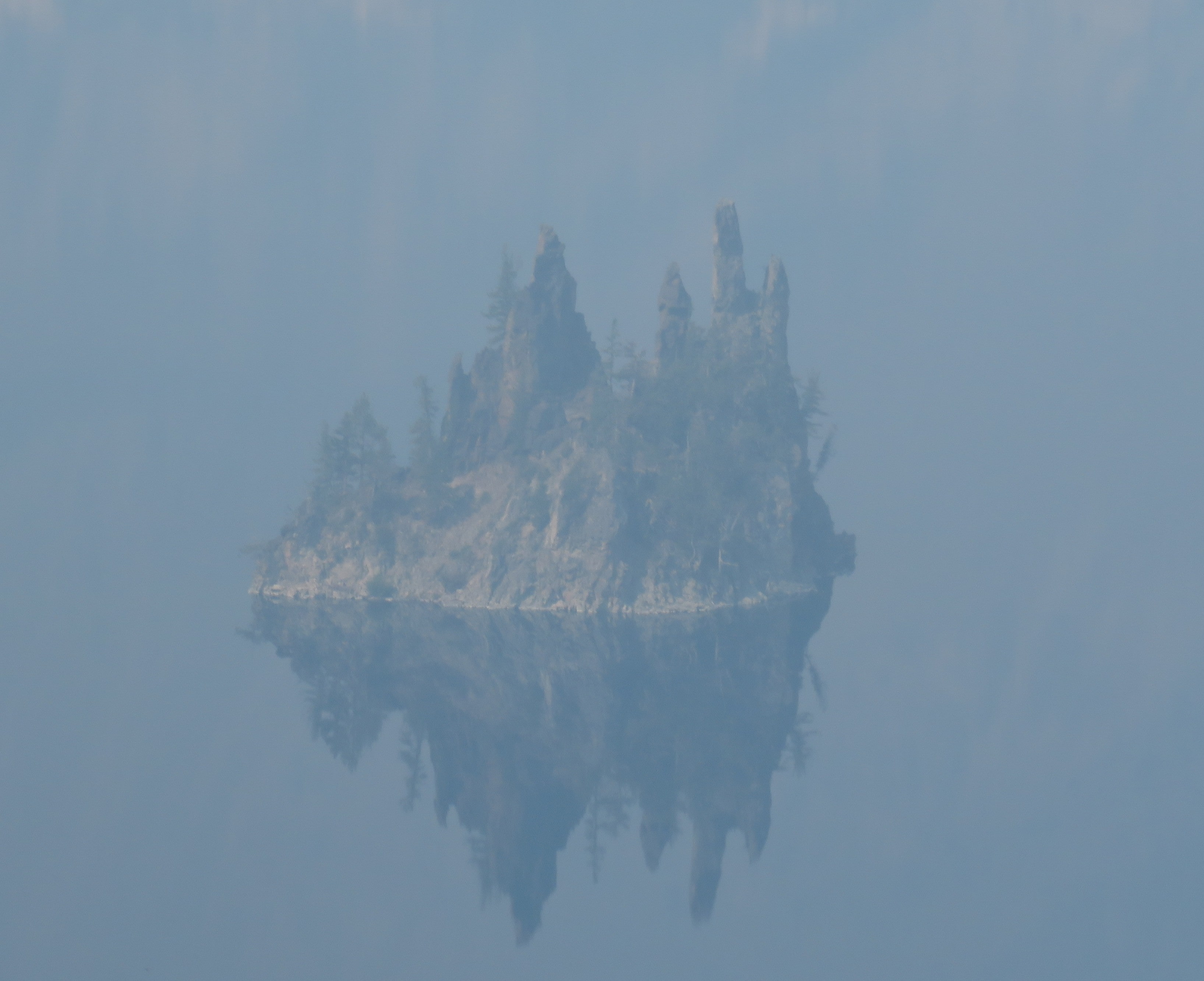 Phantom Ship in the smoke