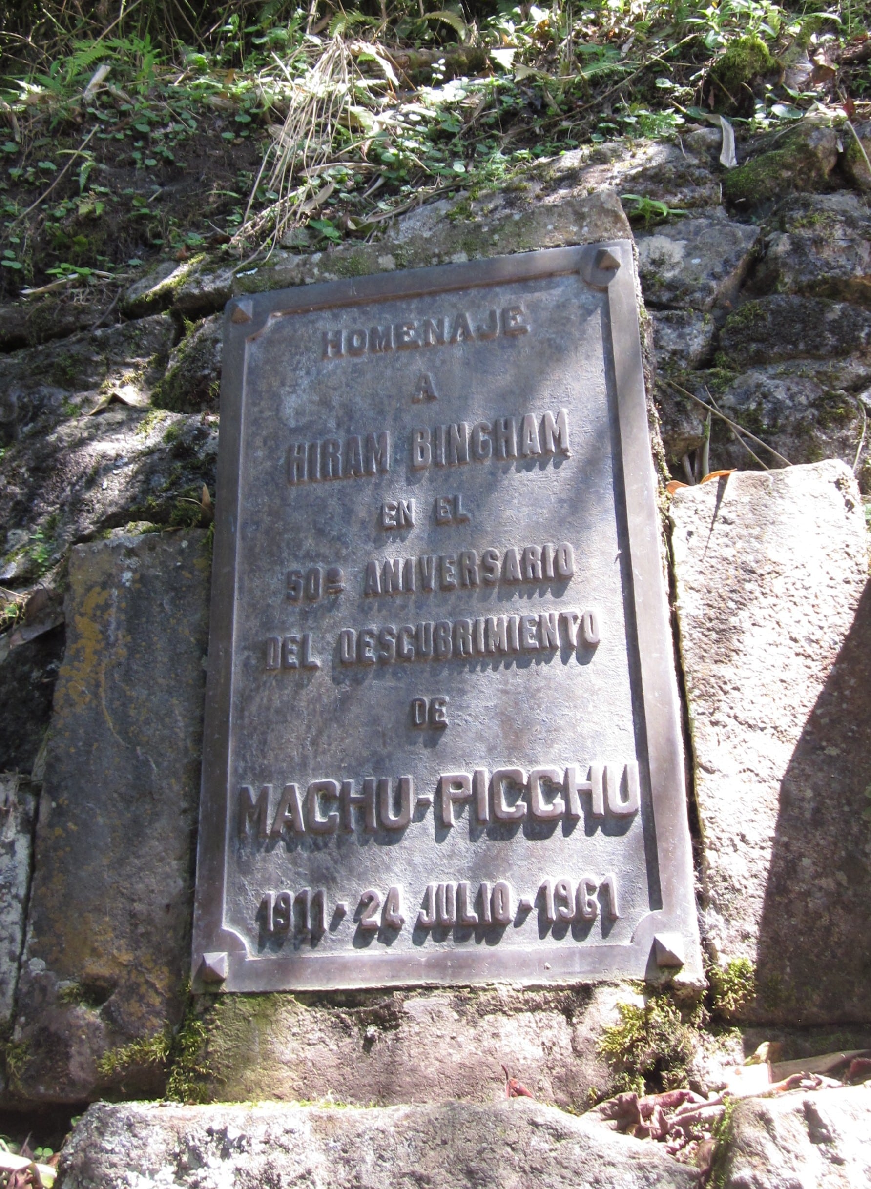 Tribute to Hiram Bingham