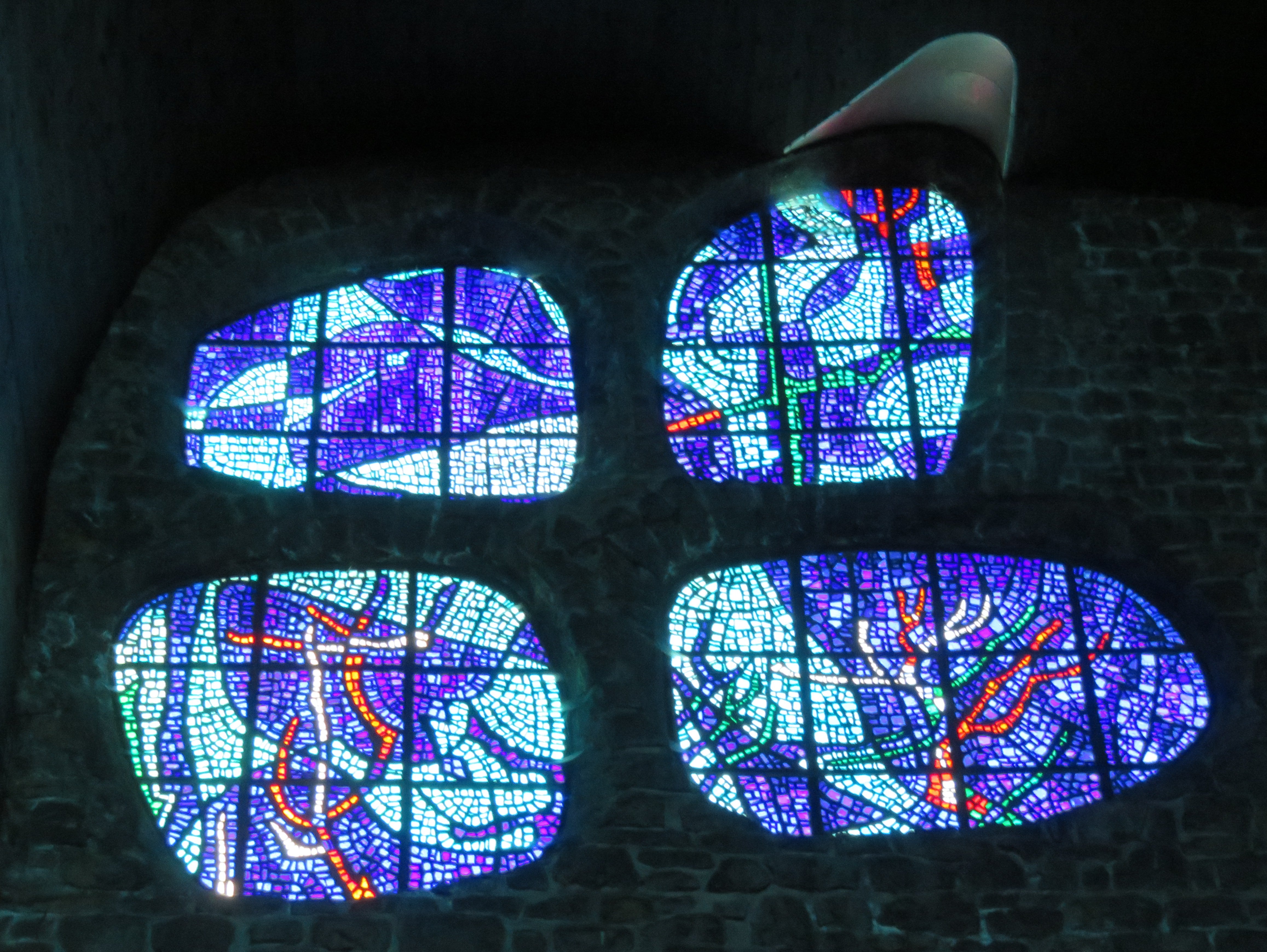 Inside Sanctuary of Arantzazu