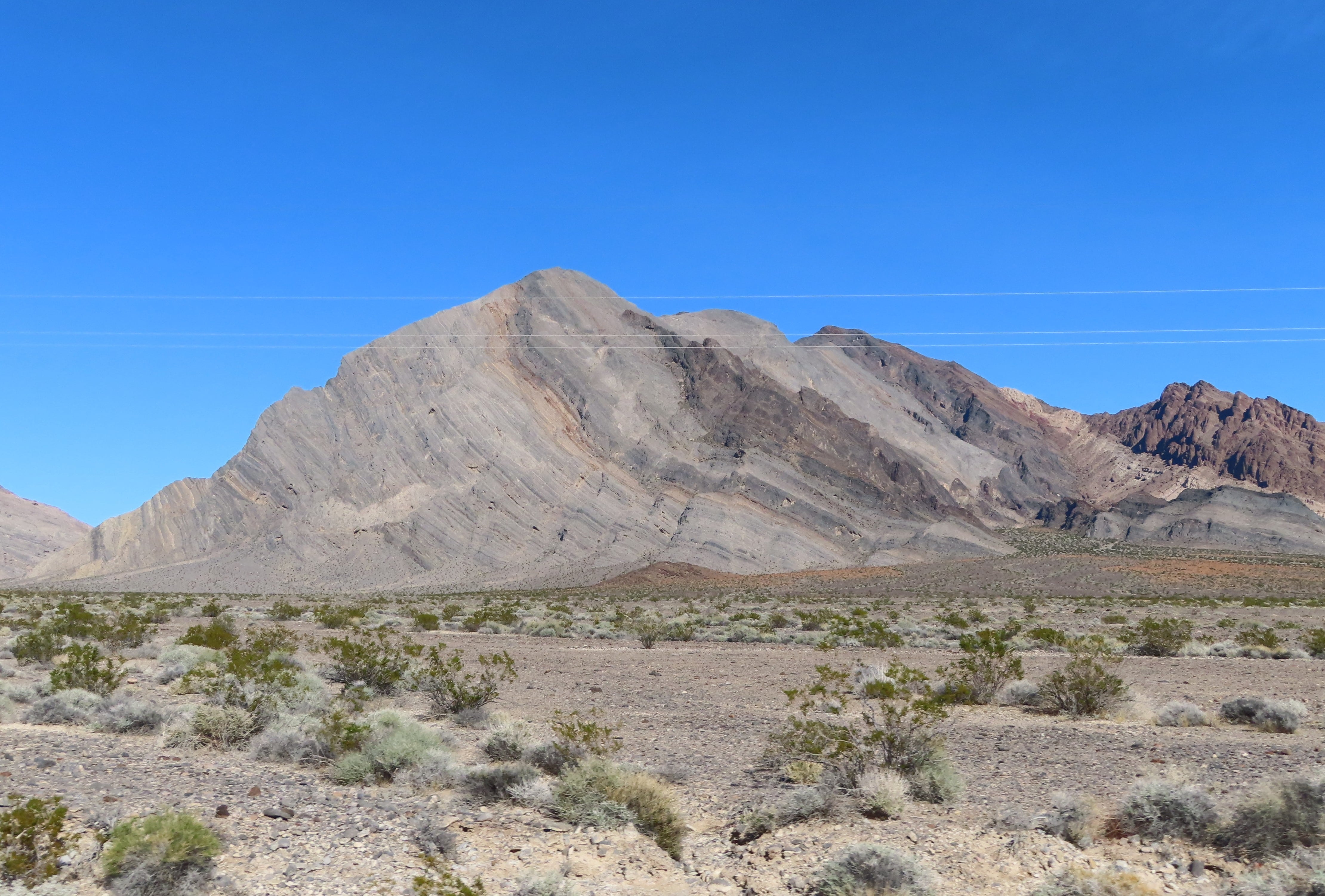 View on the way to Death Valley