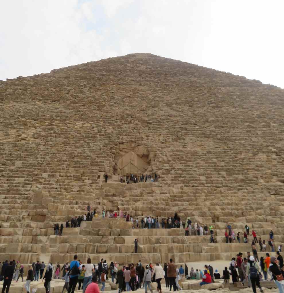 At the Great Pyramid