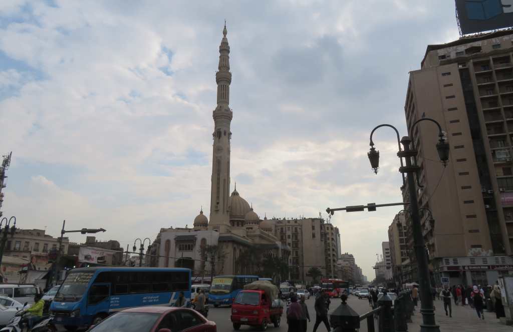 On our way to the market