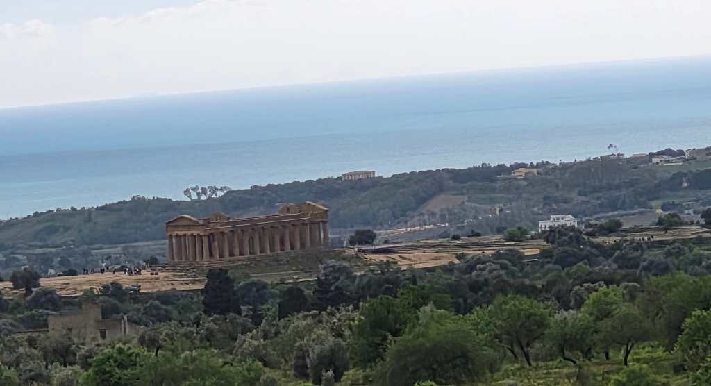 Valley of the Temples seen from road