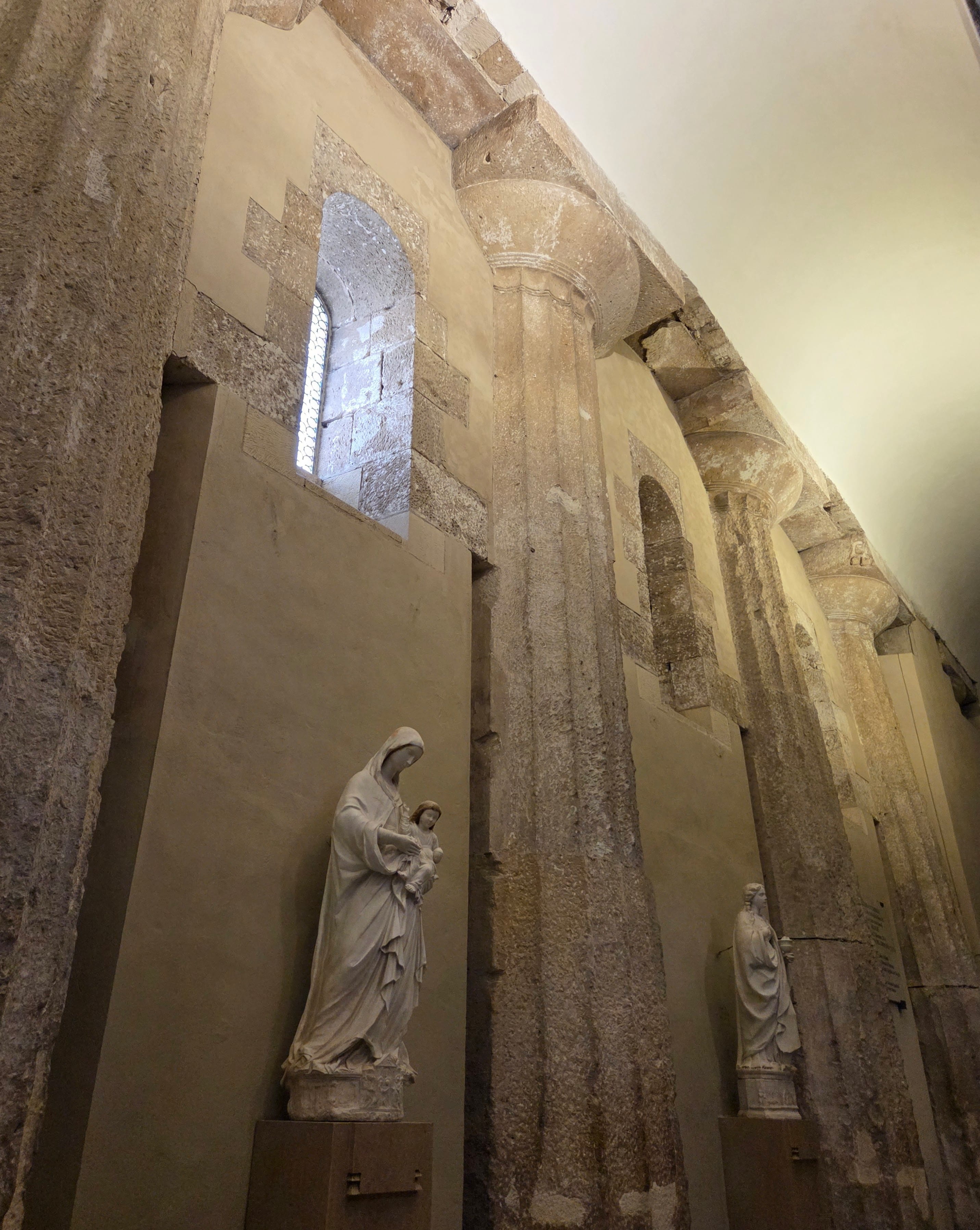 Doric columns from Temple of Athena