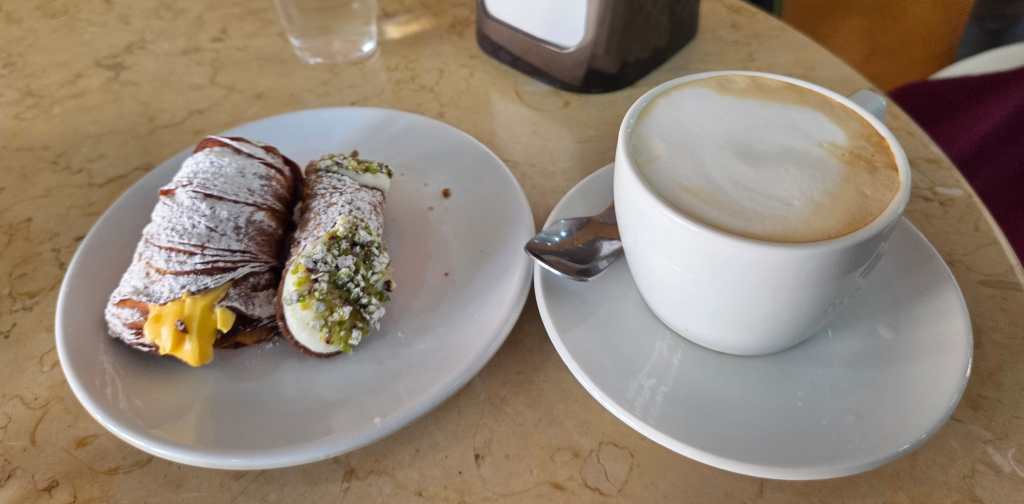 Coffee and delicious pastries