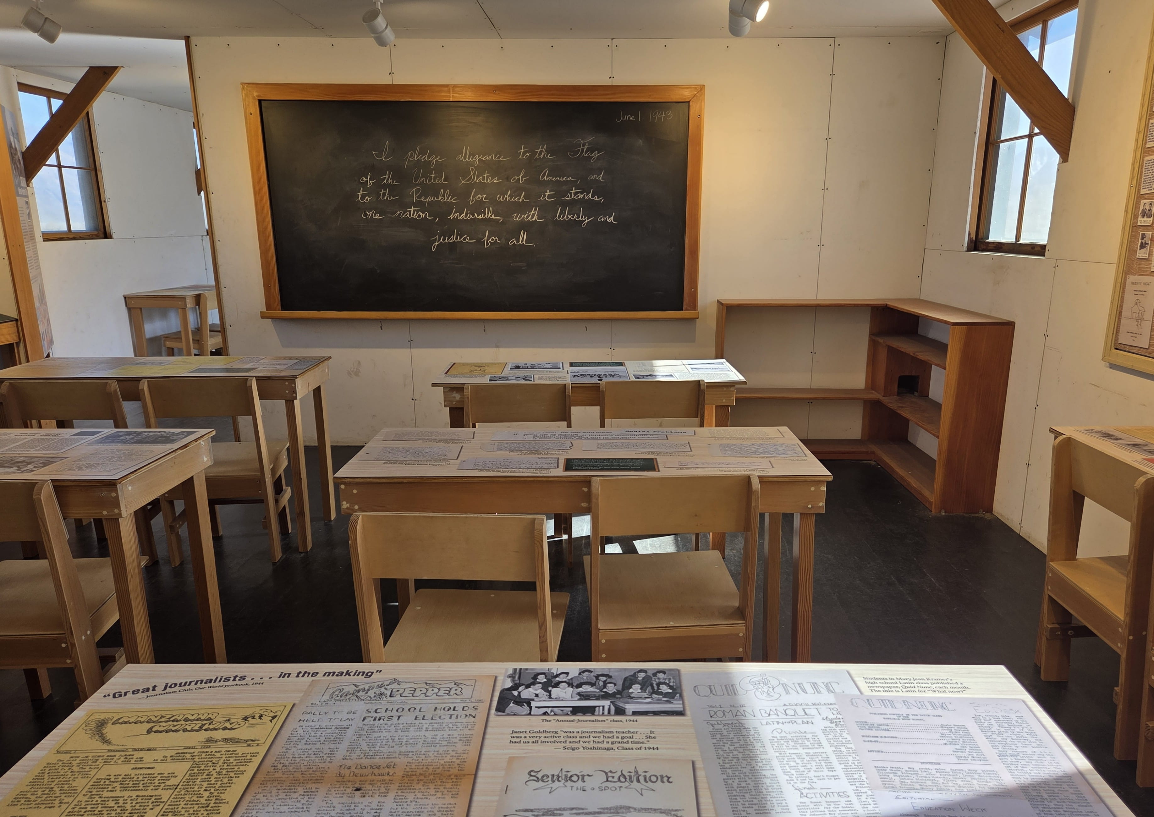 Manzanar Classroom