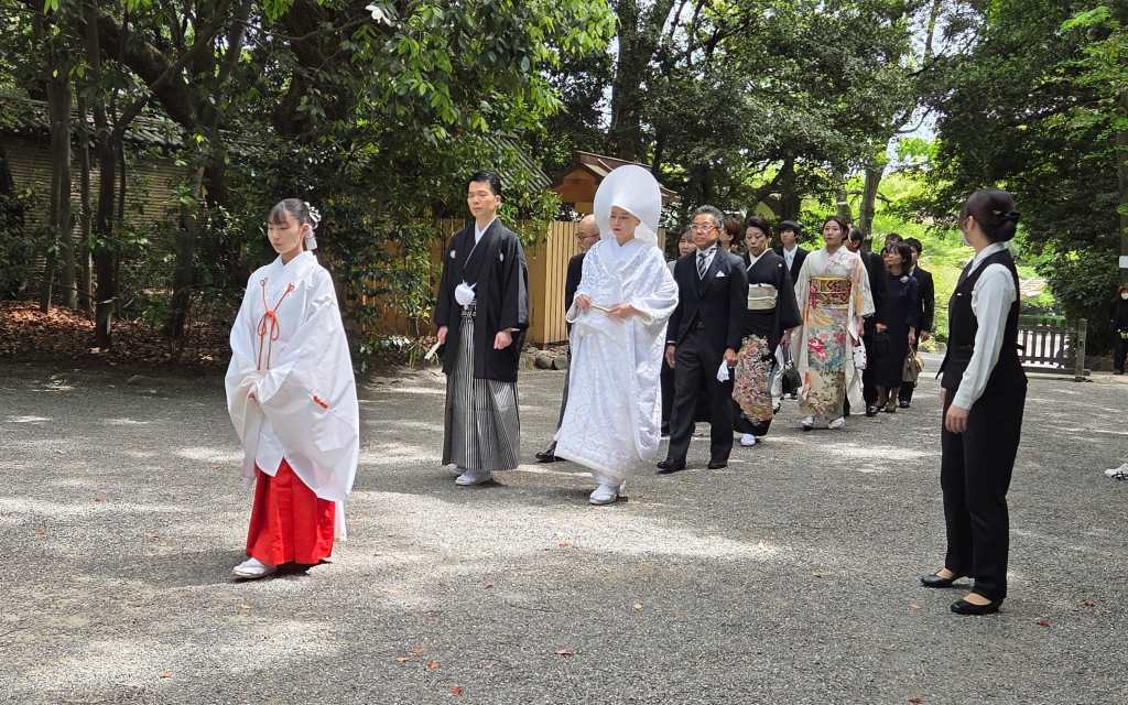 Wedding procession