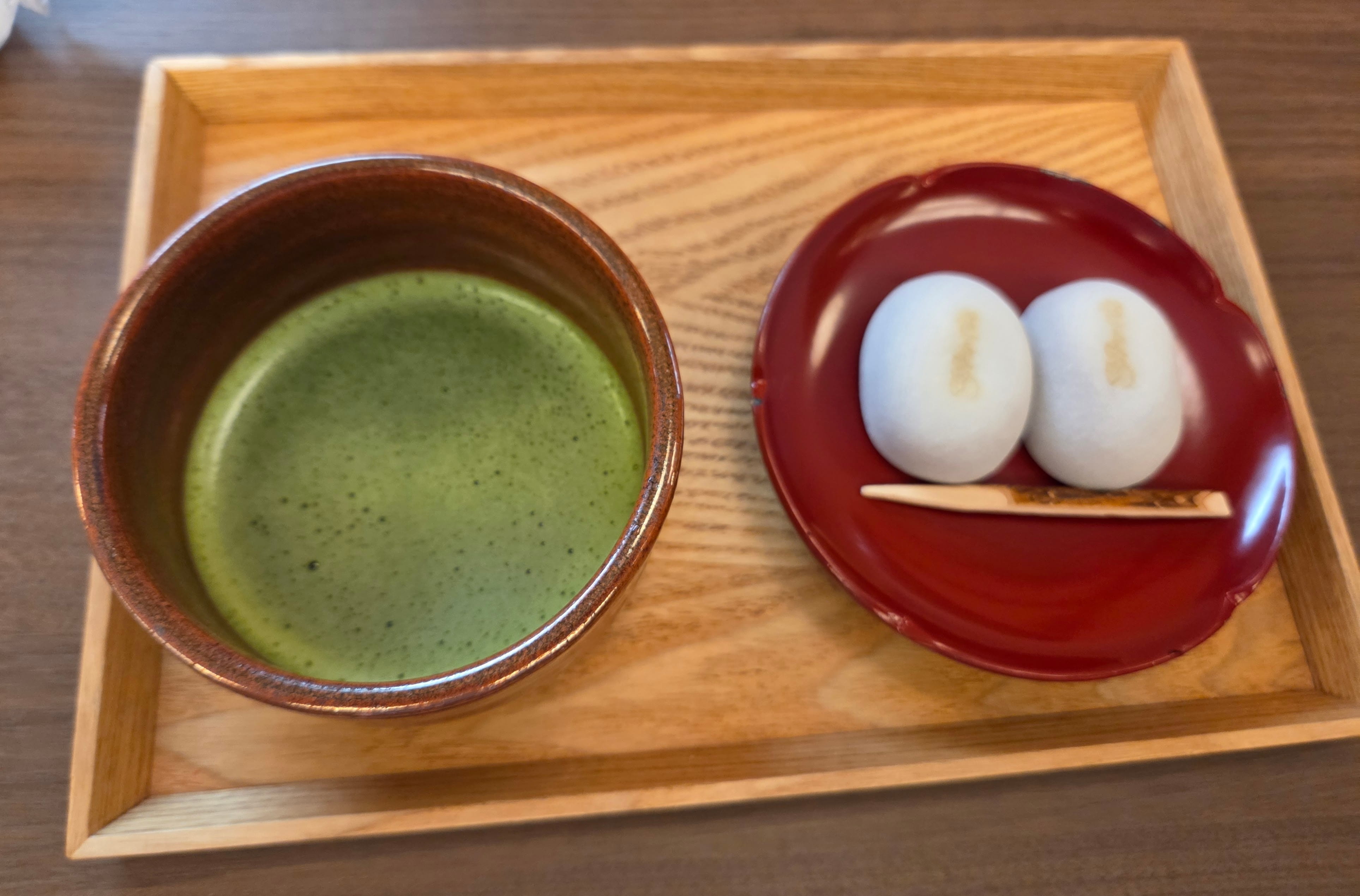 Matcha and yummy dessert