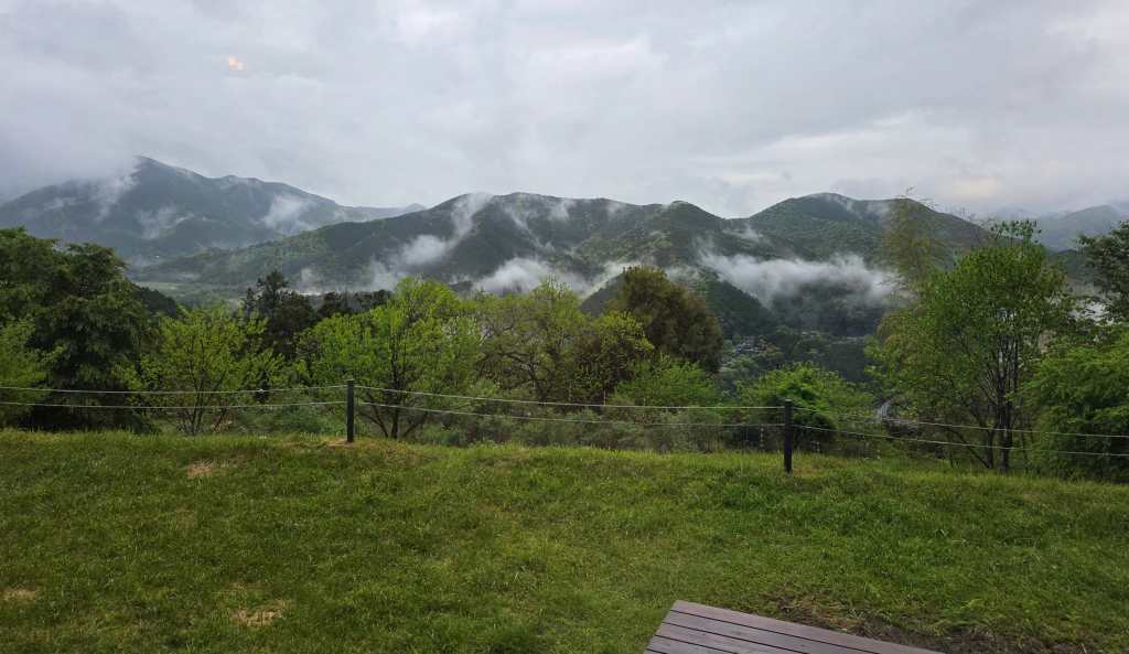 View from our cabin