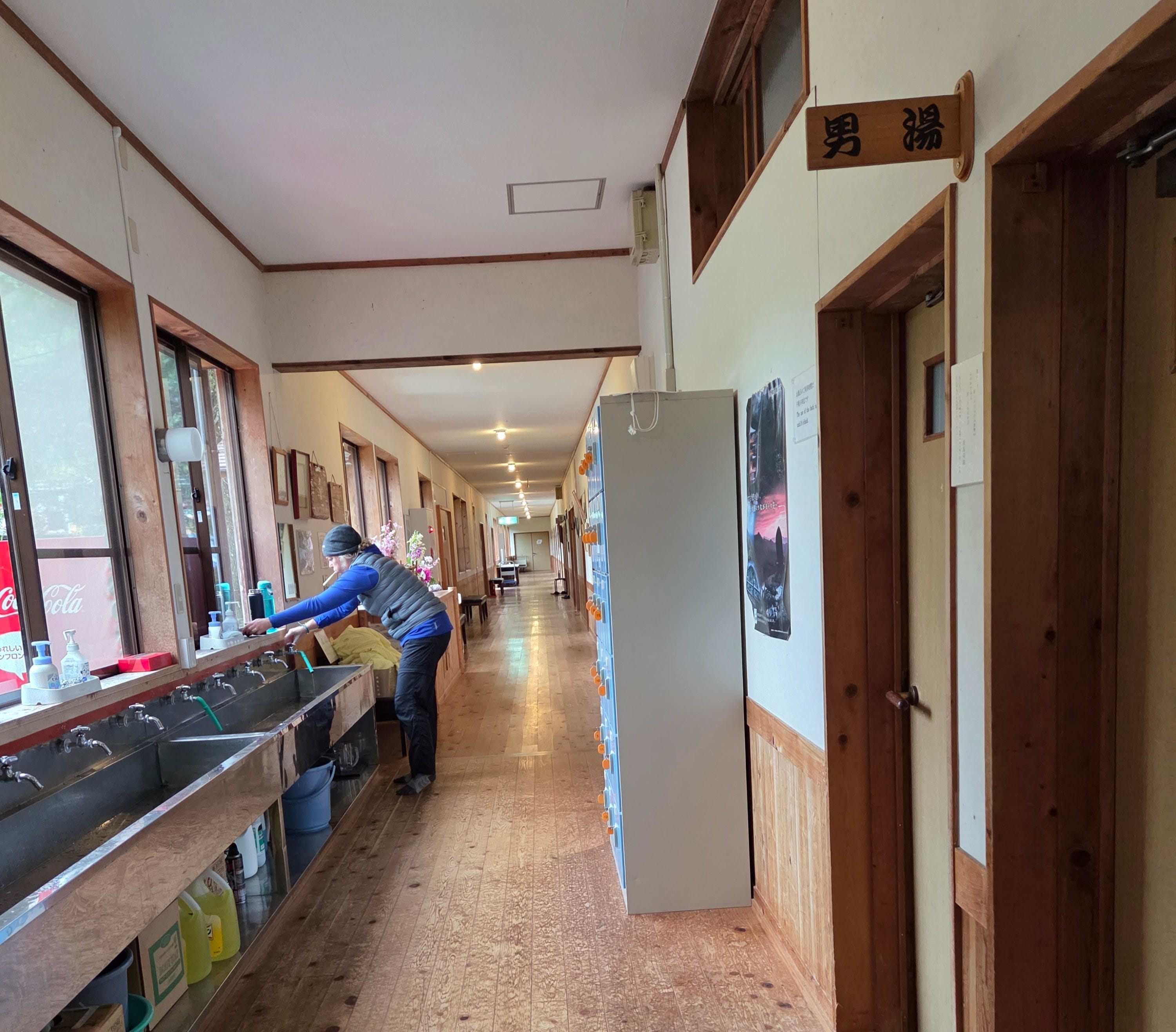 The lodge was at a former school