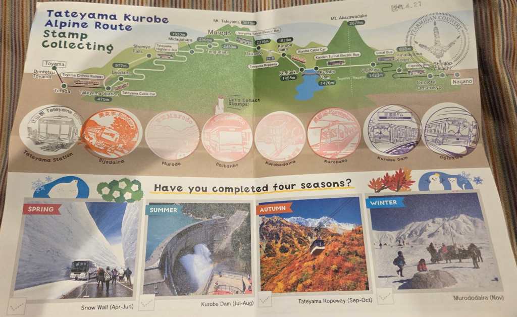 Tateyama Kurobe Alpine Route