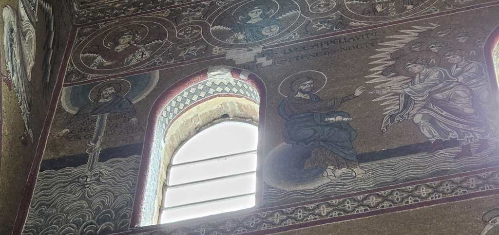 Genesis 1: God creating heaven and earth; God creating light