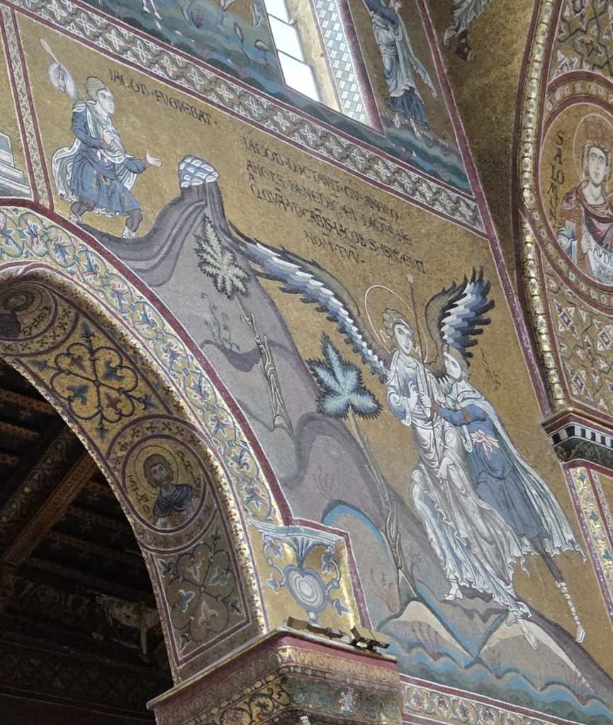 Old Testament 9: Jacob wrestling angel