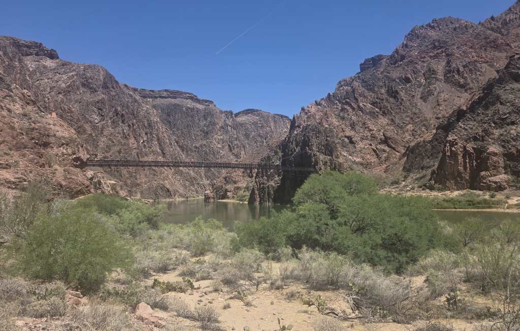 Black Bridge over Colorado river