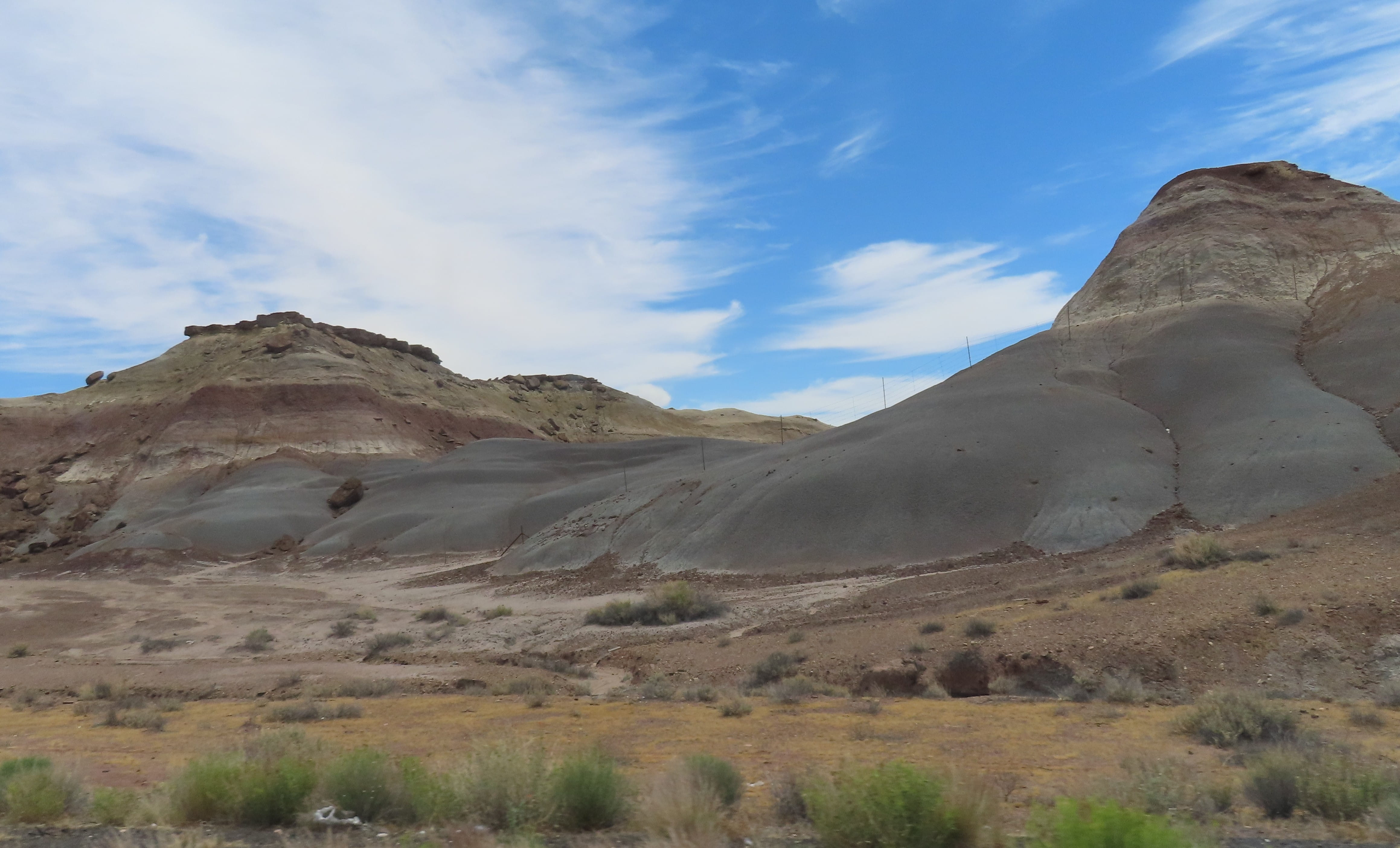 Painted Hills along Hwy 89