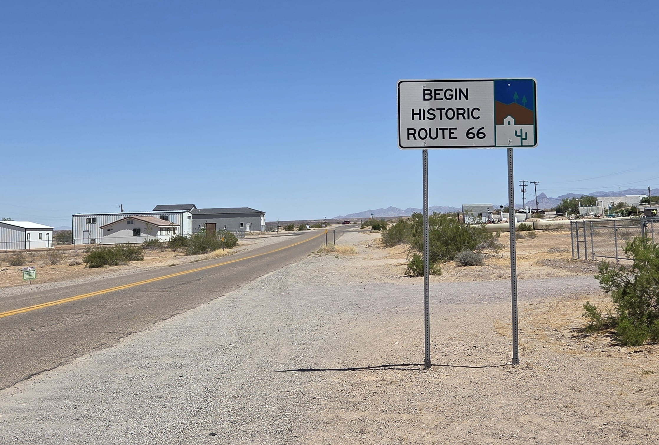 Begin Historic Route 66