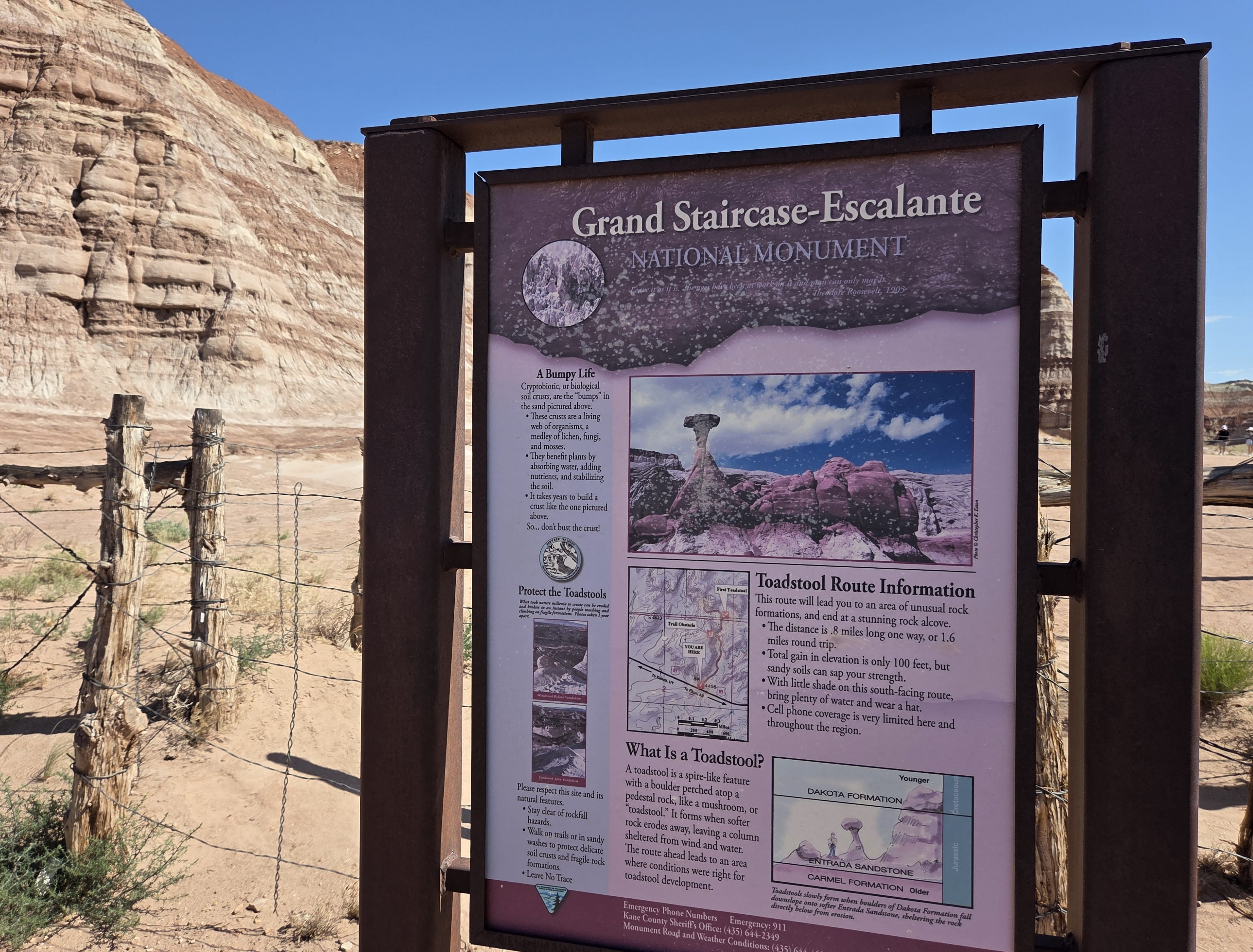 Toadstool Trailhead