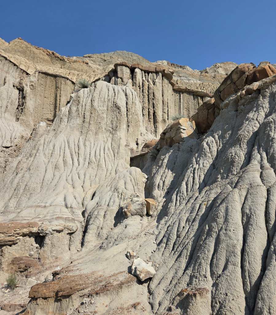 Rock formations at Cannonball Overlook
