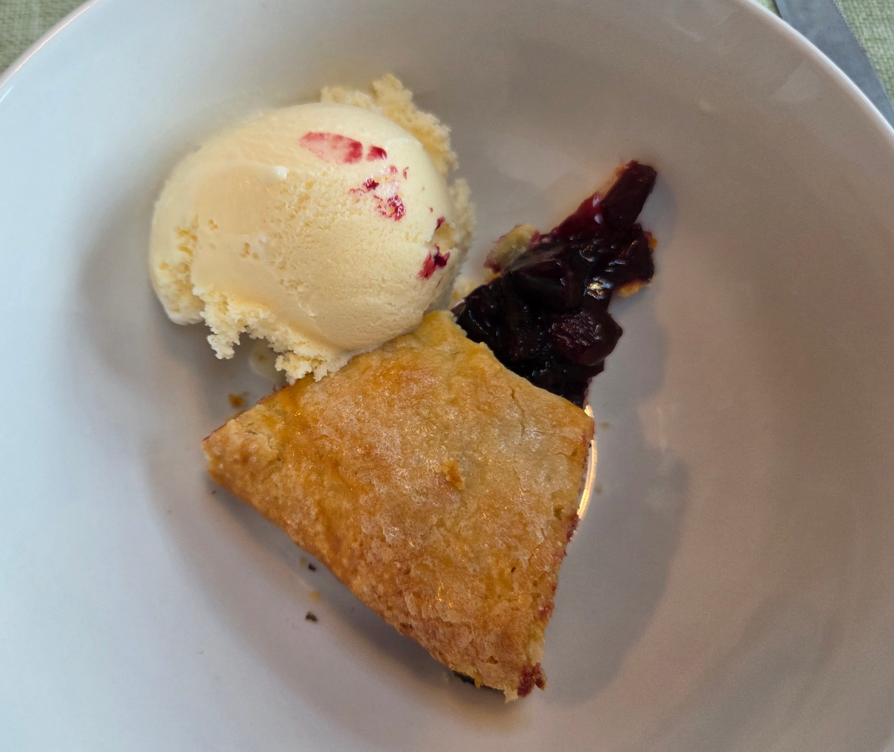 Cherry Pie a la Mode