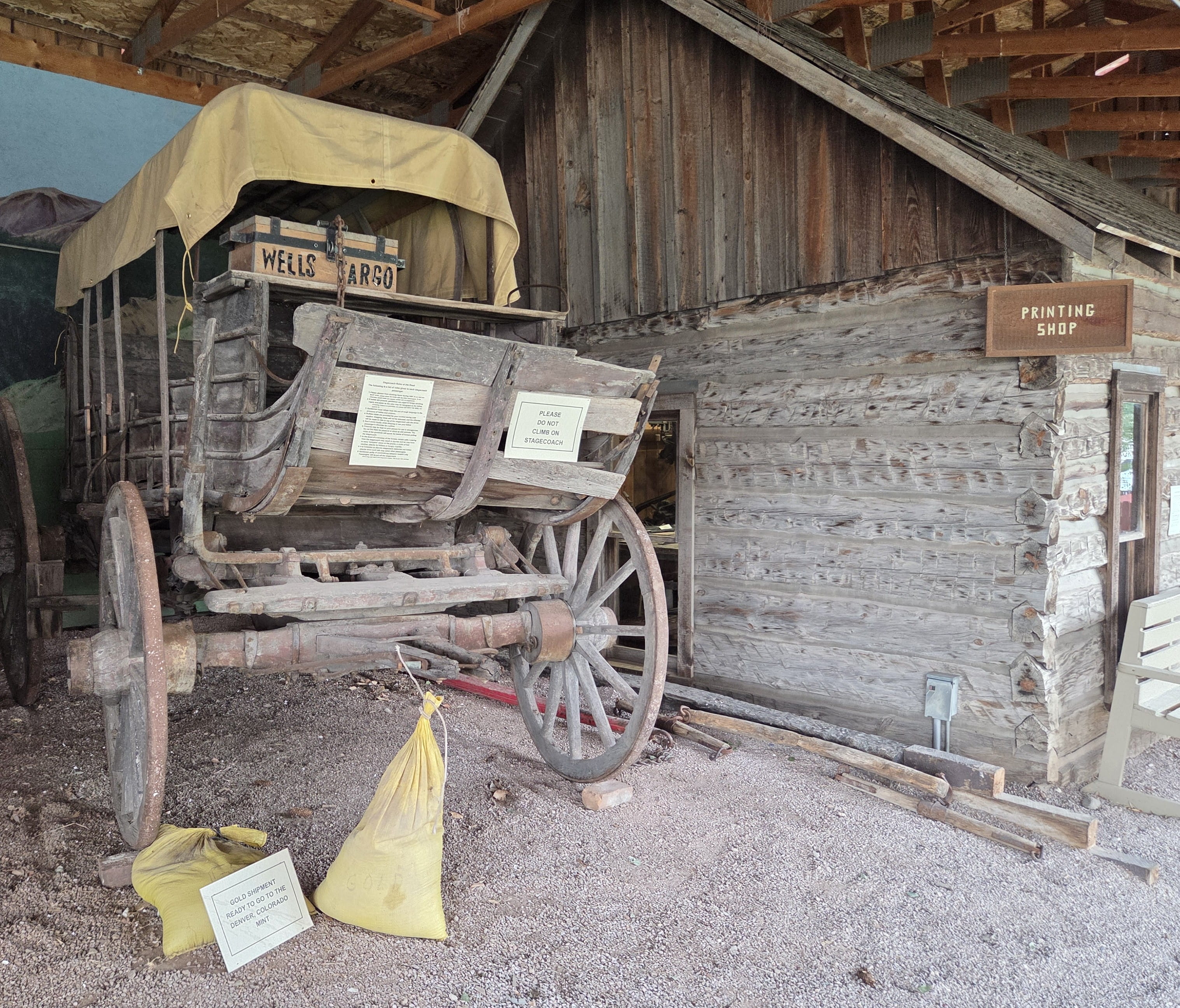 Coach and Printing Shop
