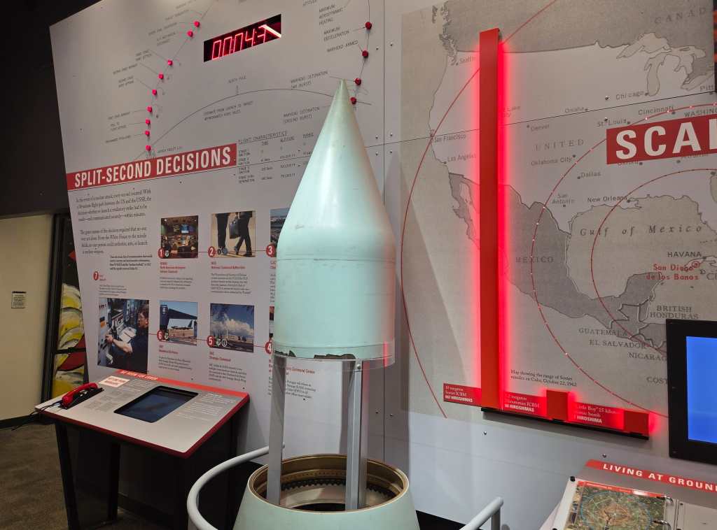 Missile information display