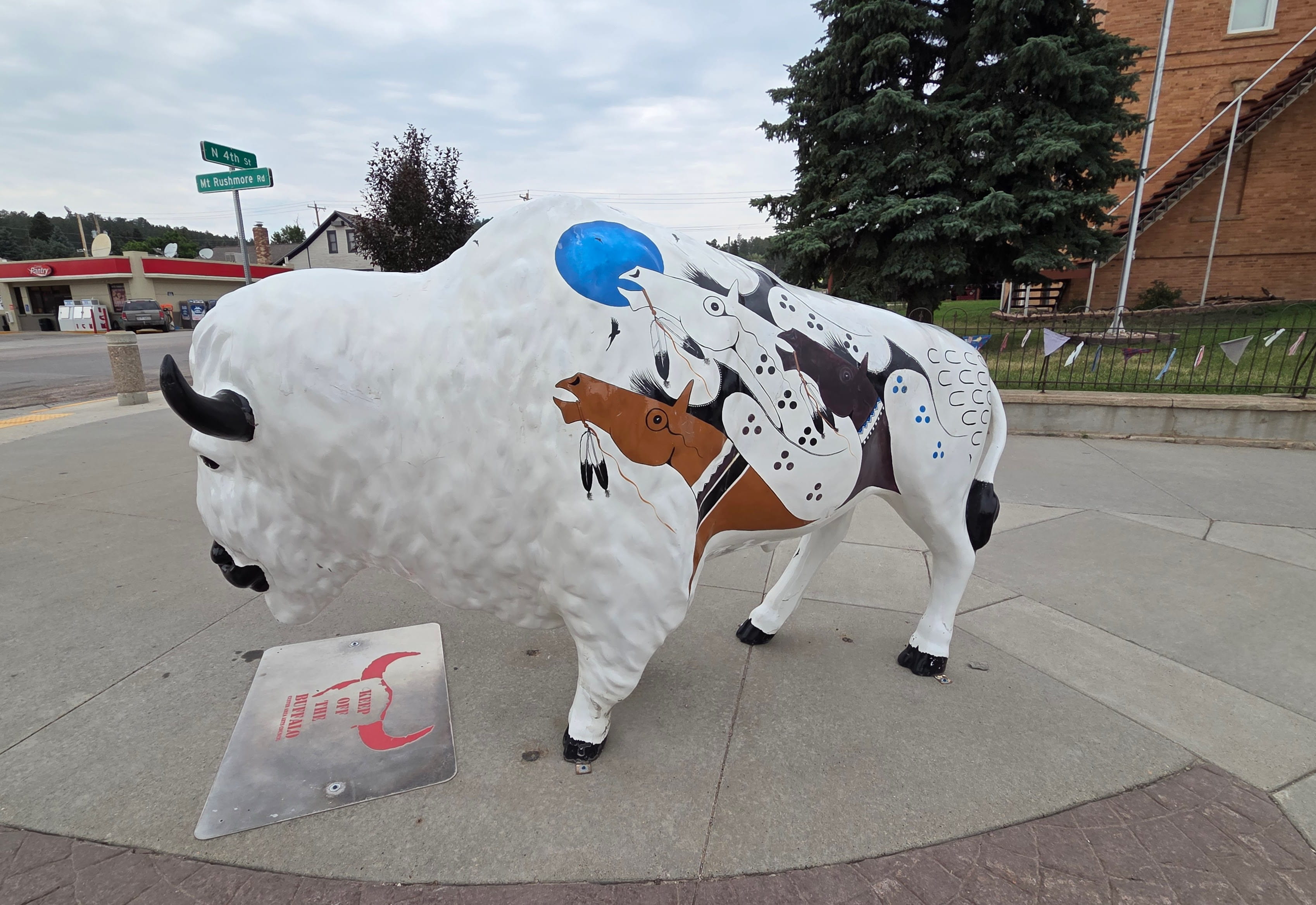 Bison Statue