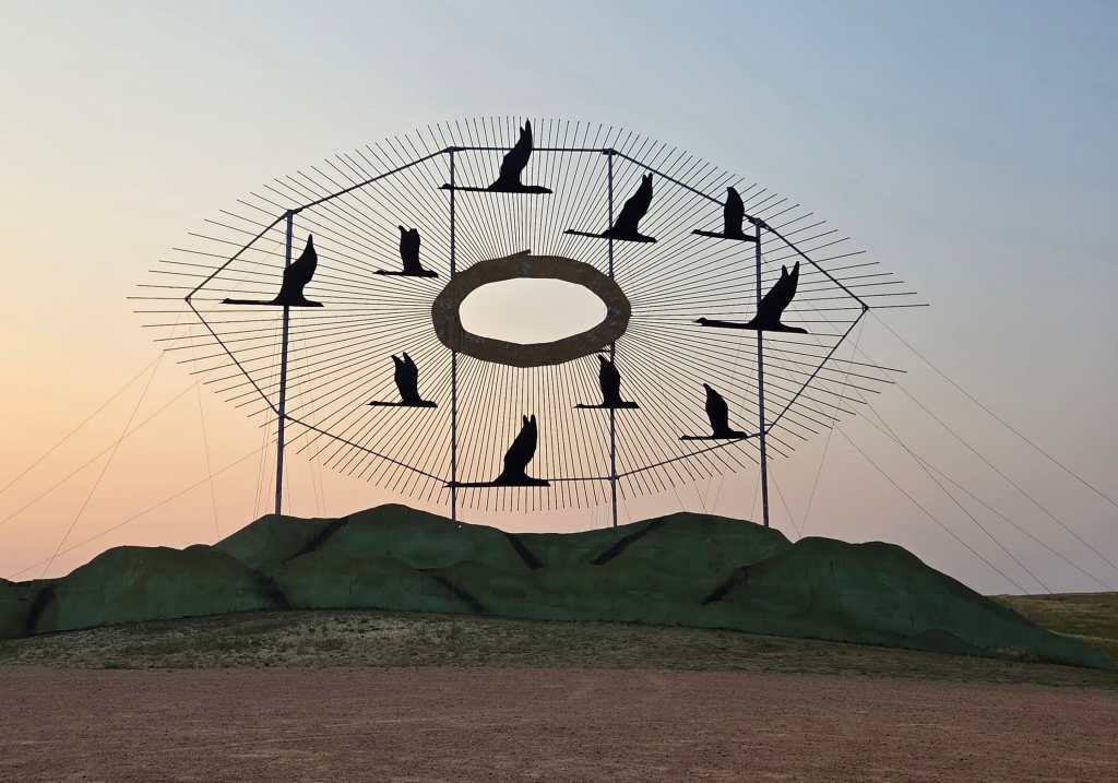 Geese in Flight