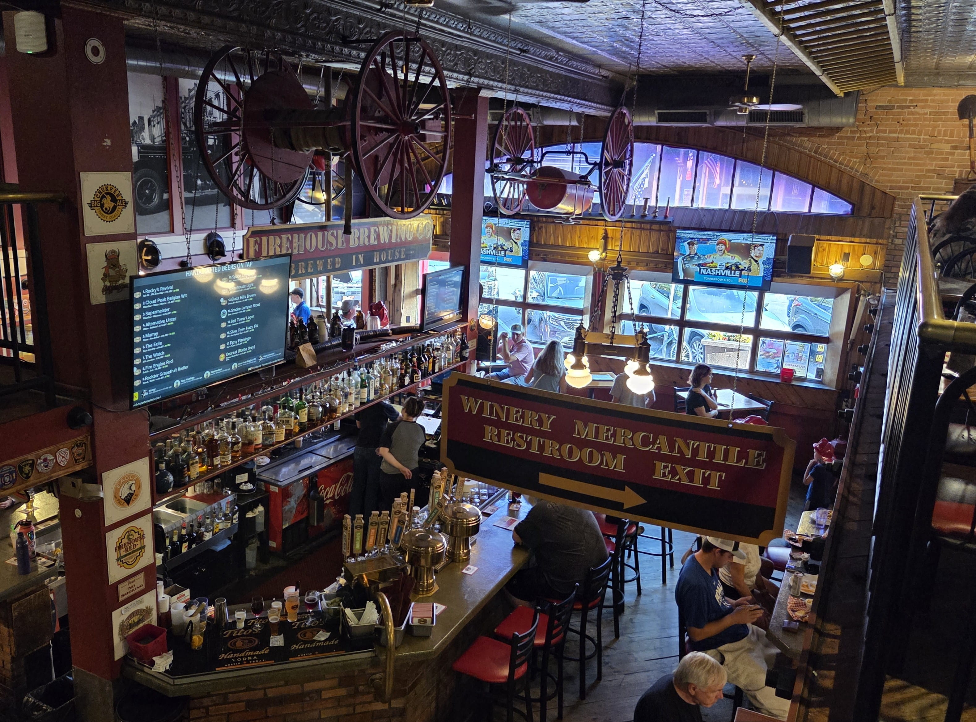Inside Firehouse Brewing Co.
