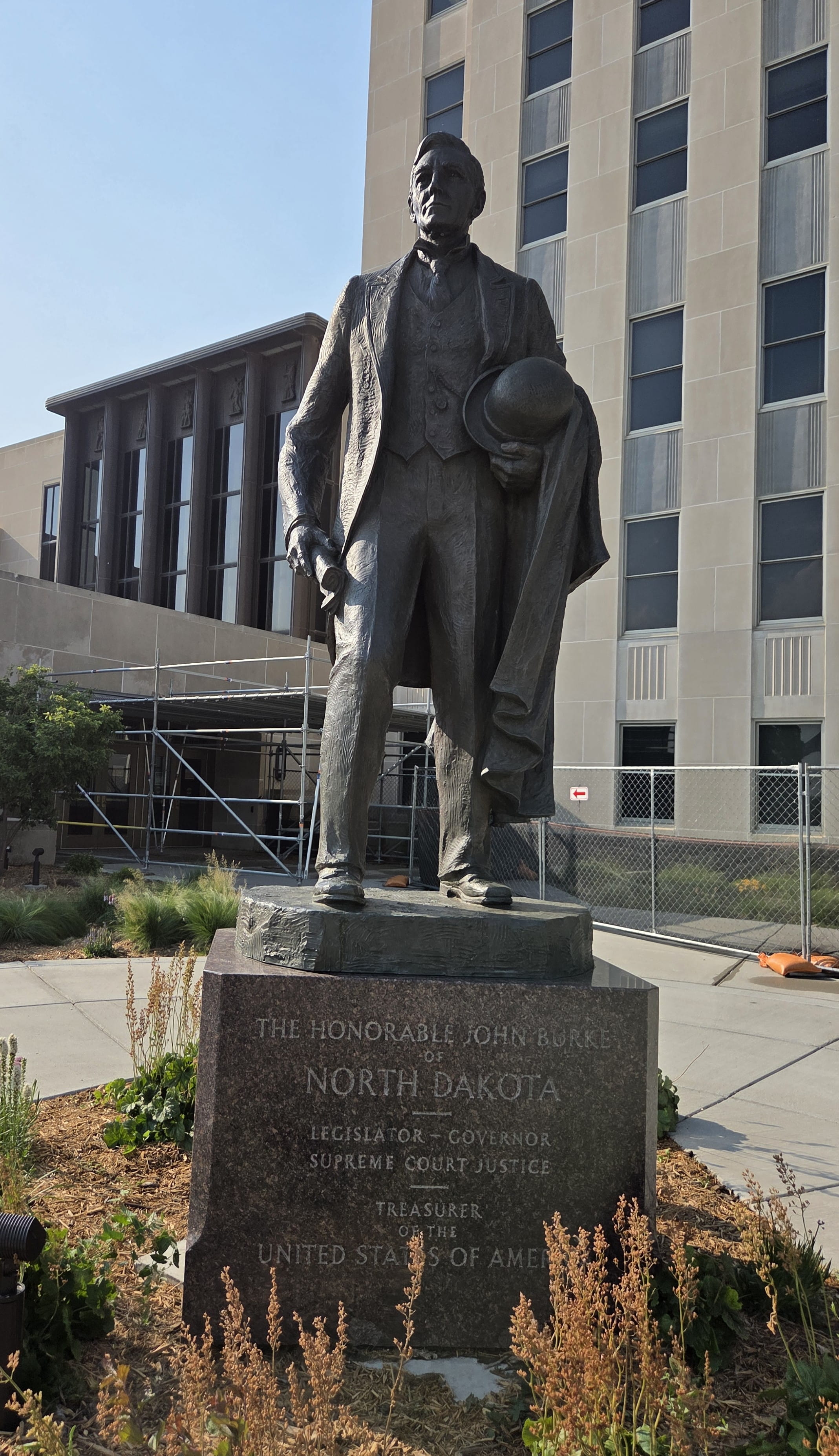 John Burke Statue