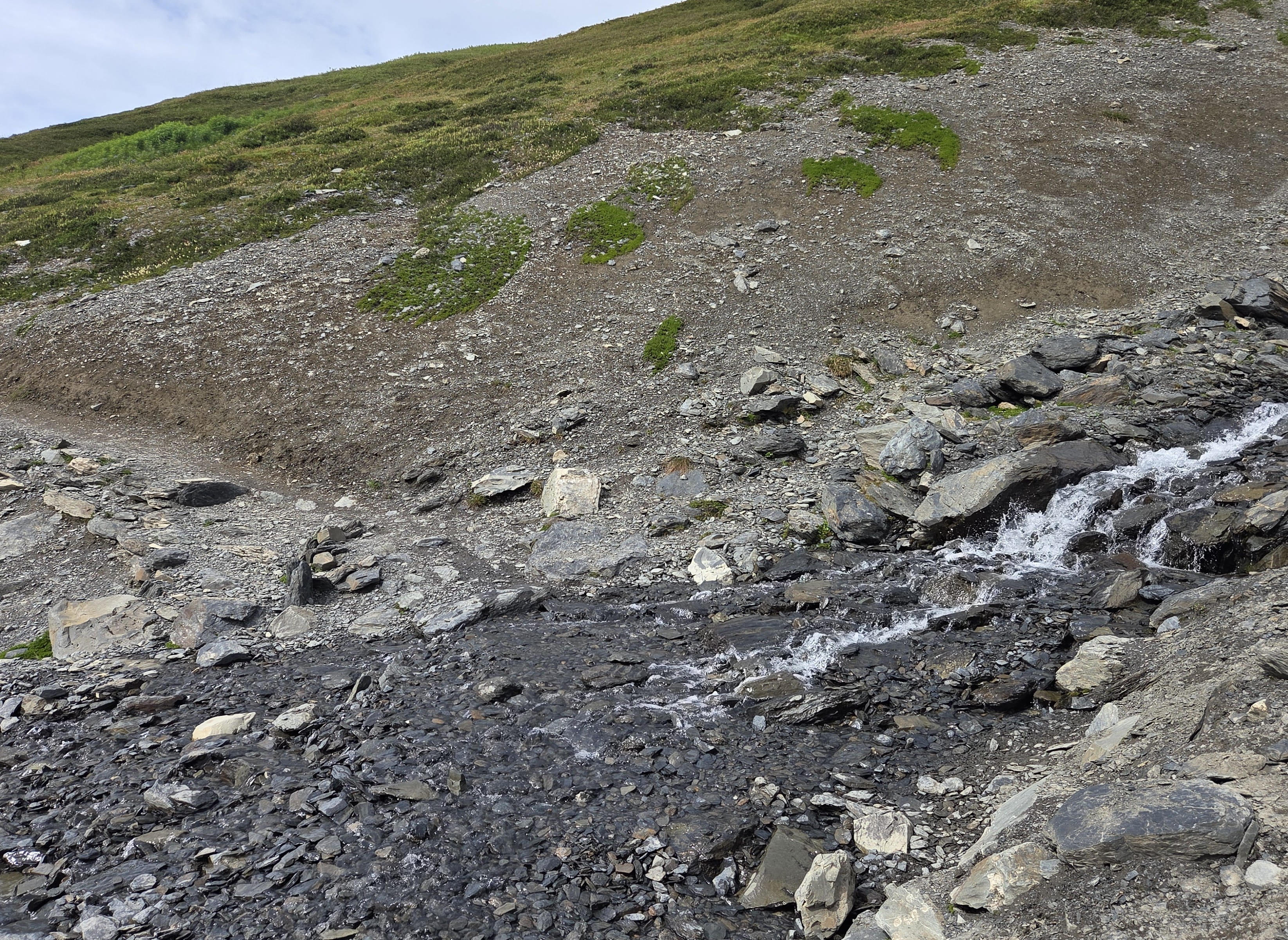 Trail involving water crossing
