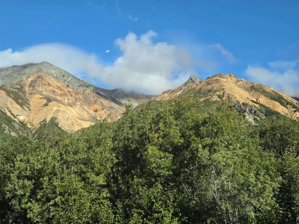 Colorful mountains