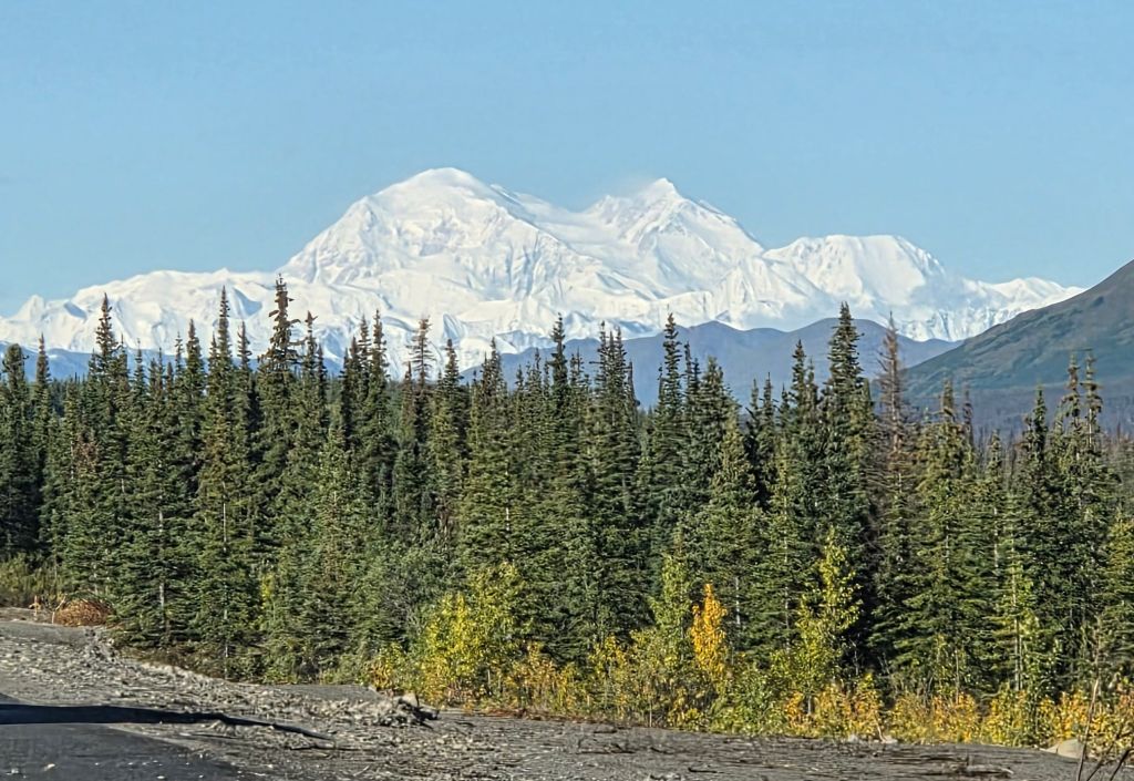 Denali view from Highway 3 South