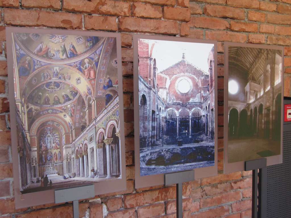 Court Church of All Saints - then and now