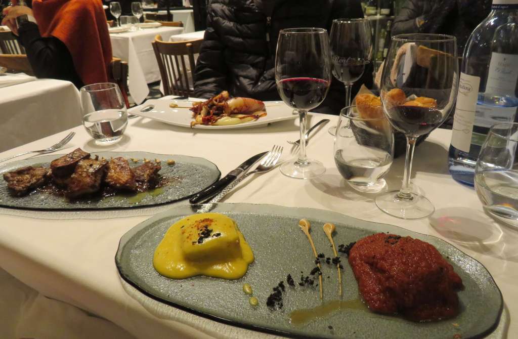 Dinner at Victor Montes