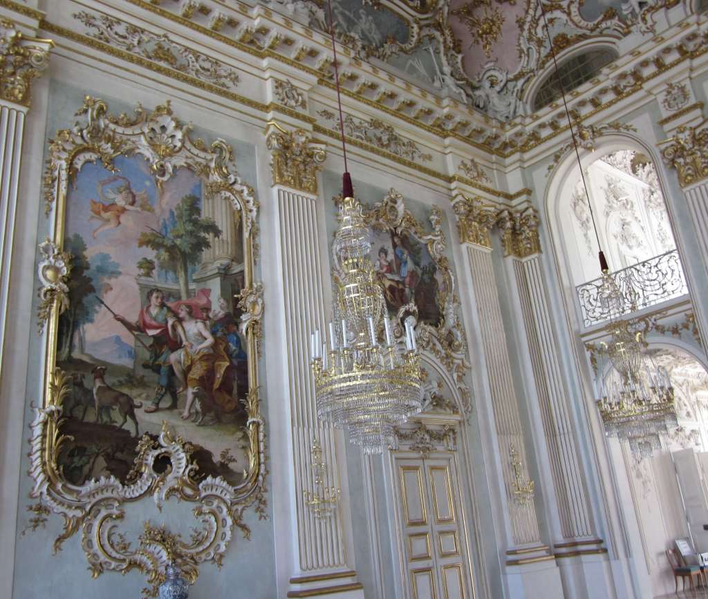 Inside Nymphenburg Palace
