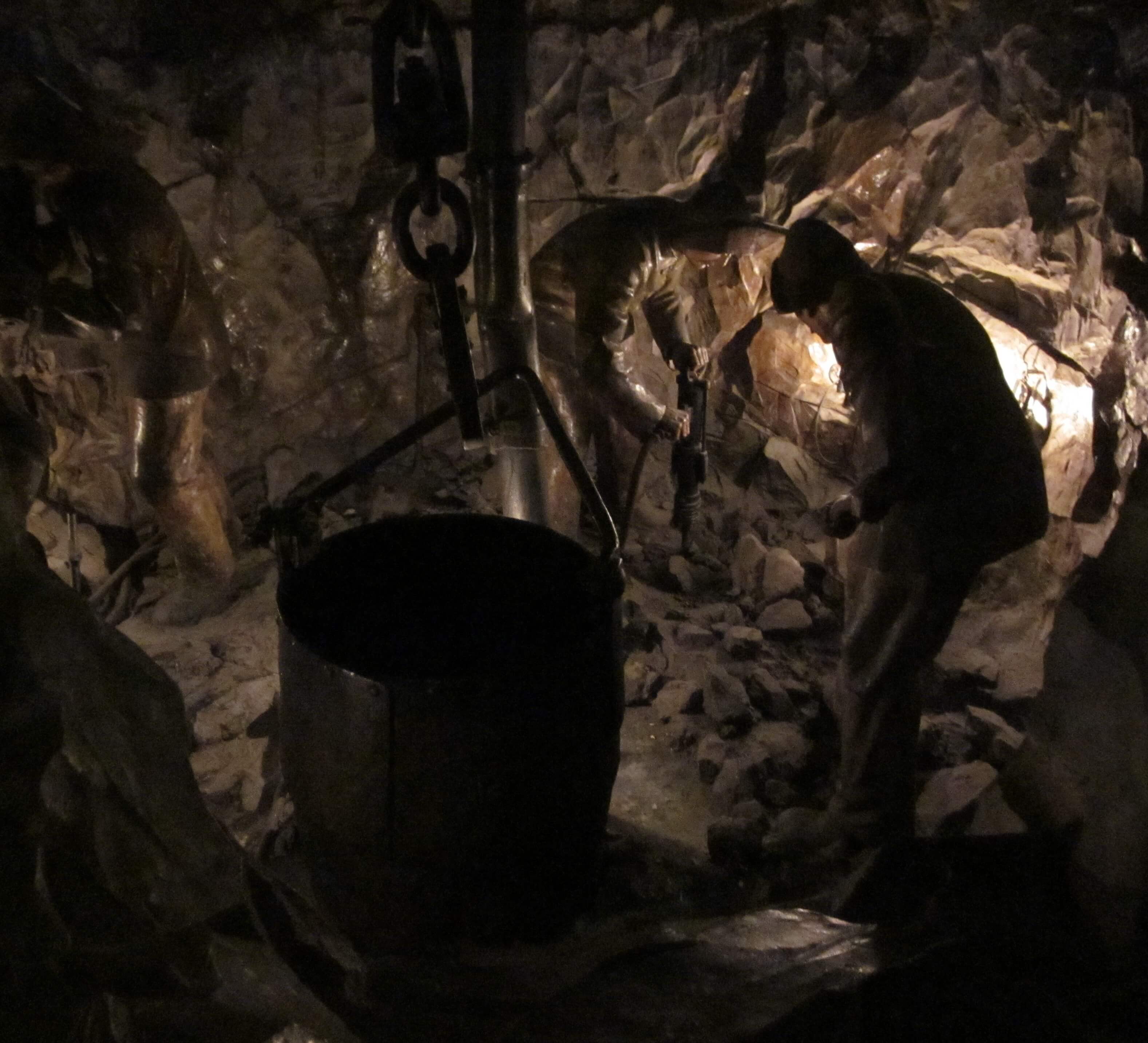Inside a Dark Mine