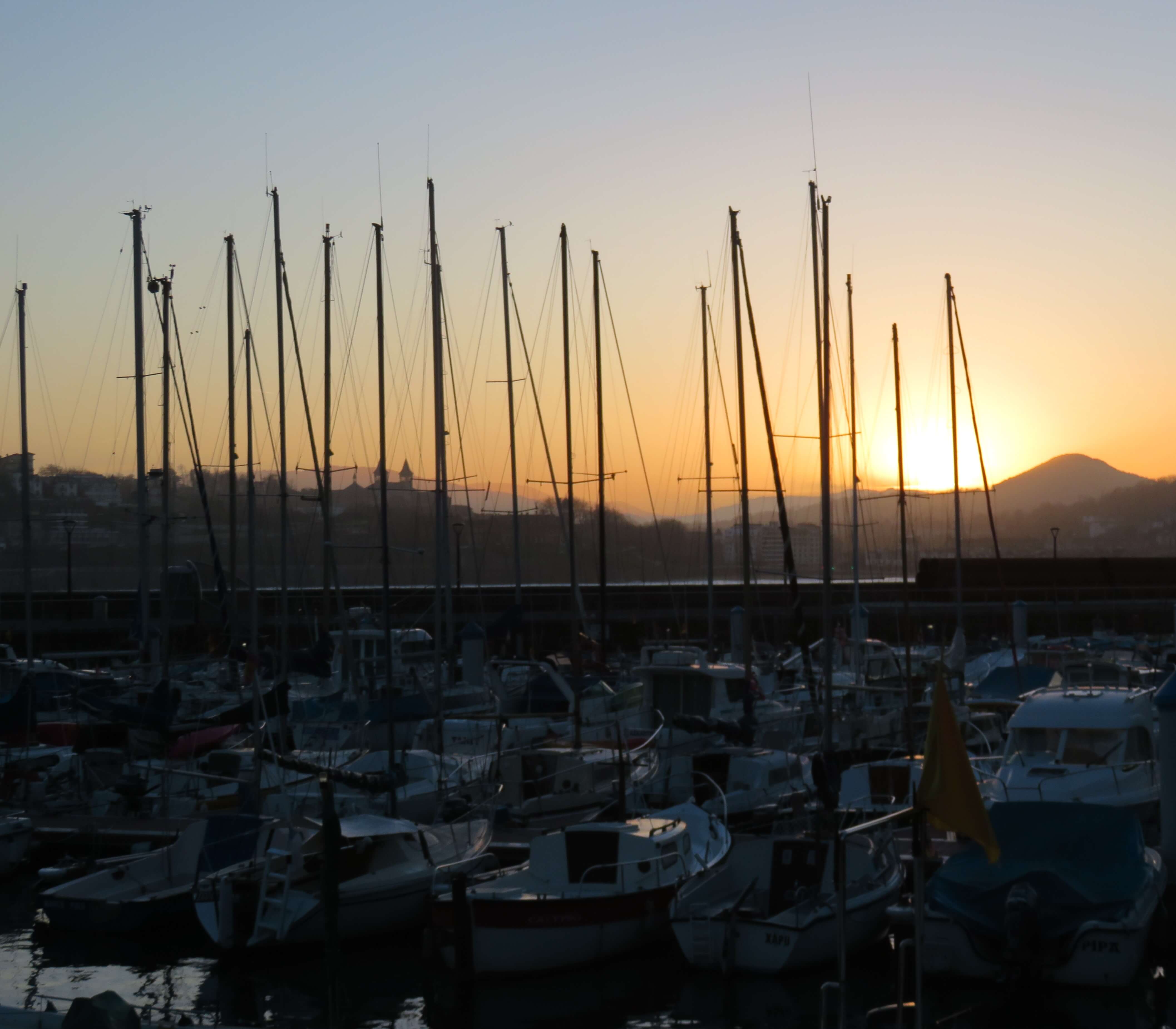 San Sebastian at Sunset