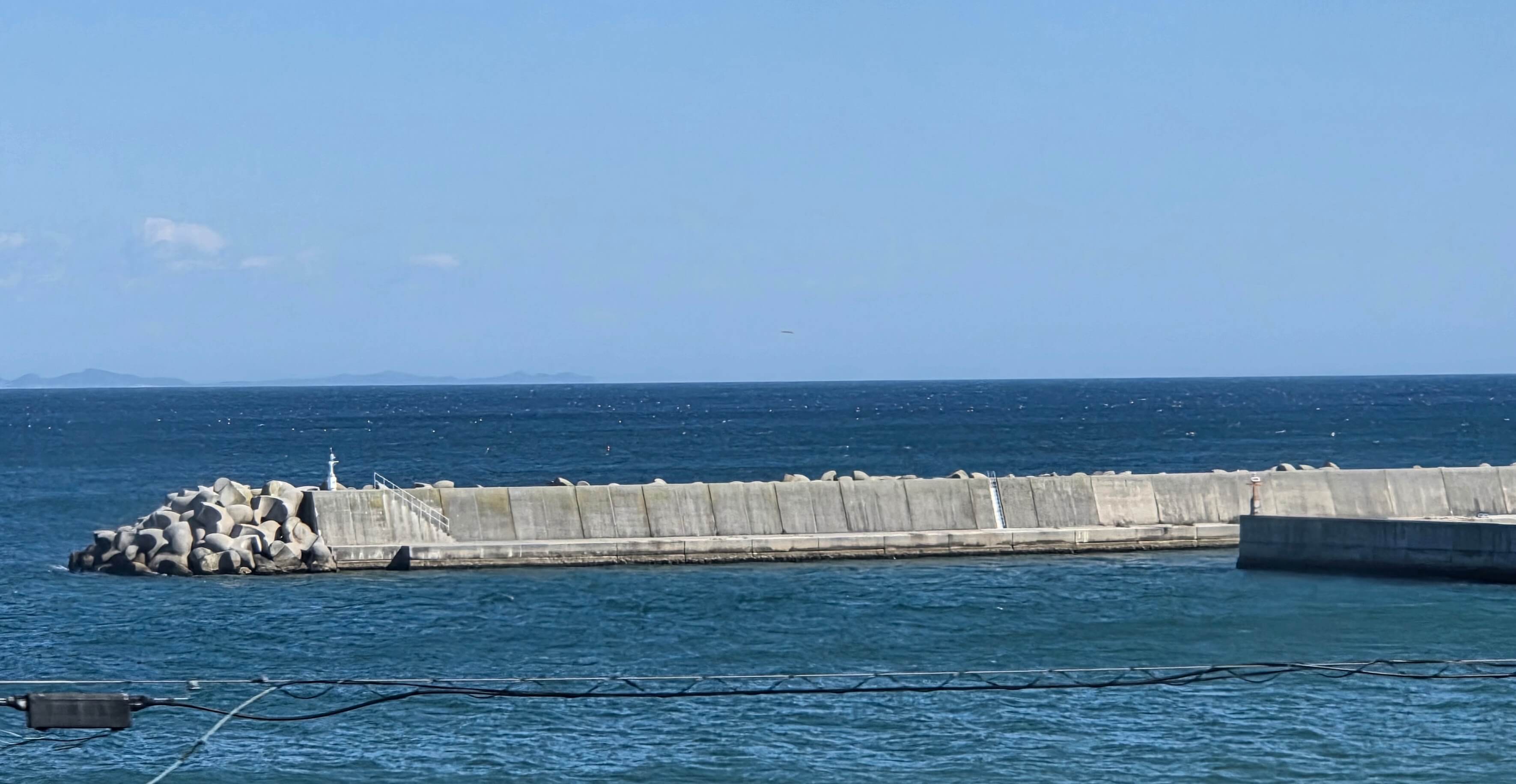 Ocean View from the Train