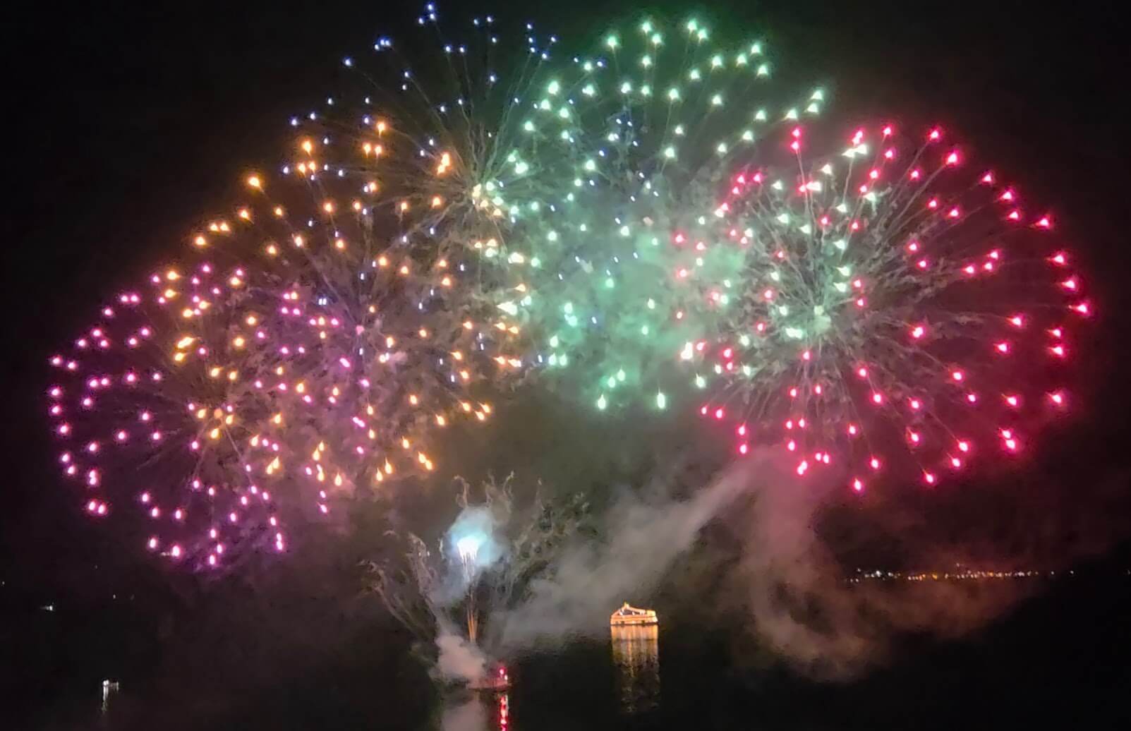 Lake Toya Fireworks