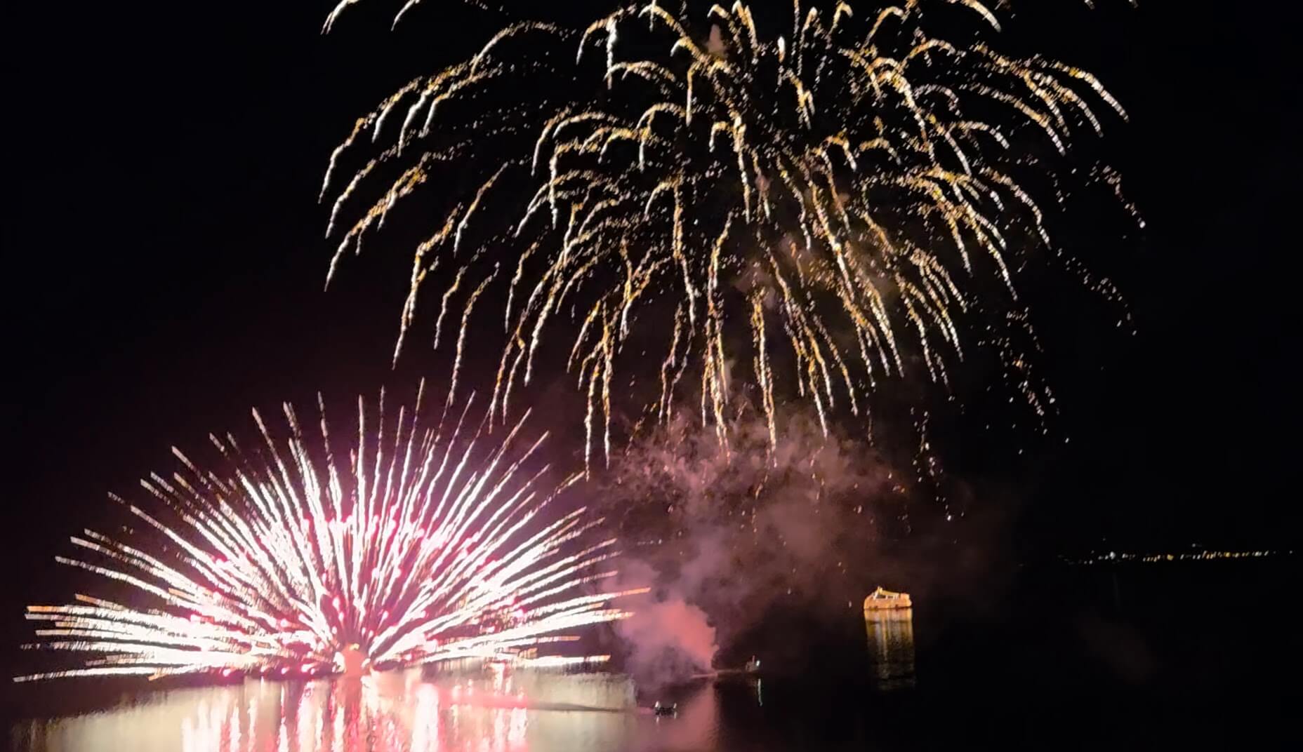 Lake Toya Fireworks