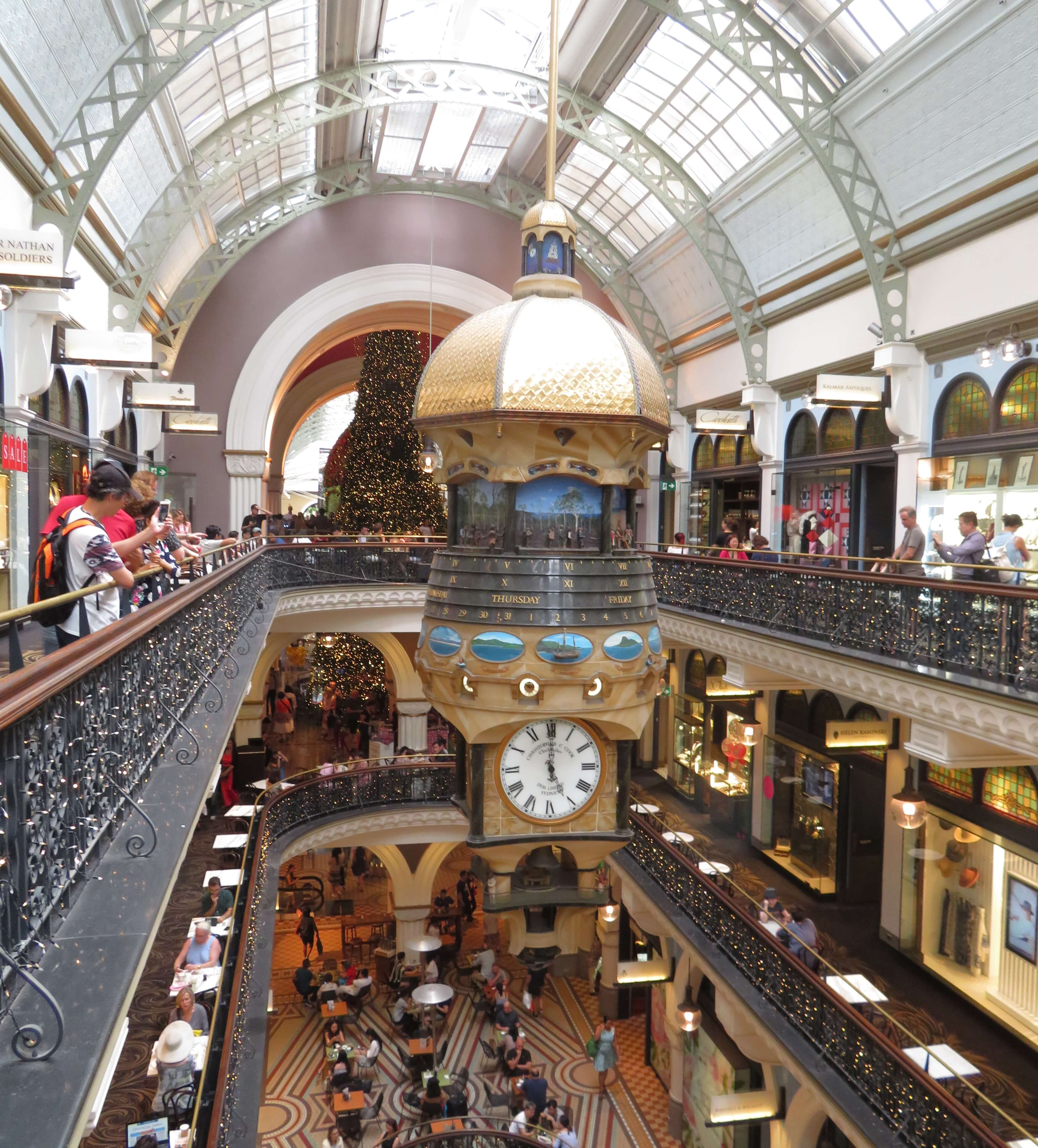 Inside Queen Victoria Building